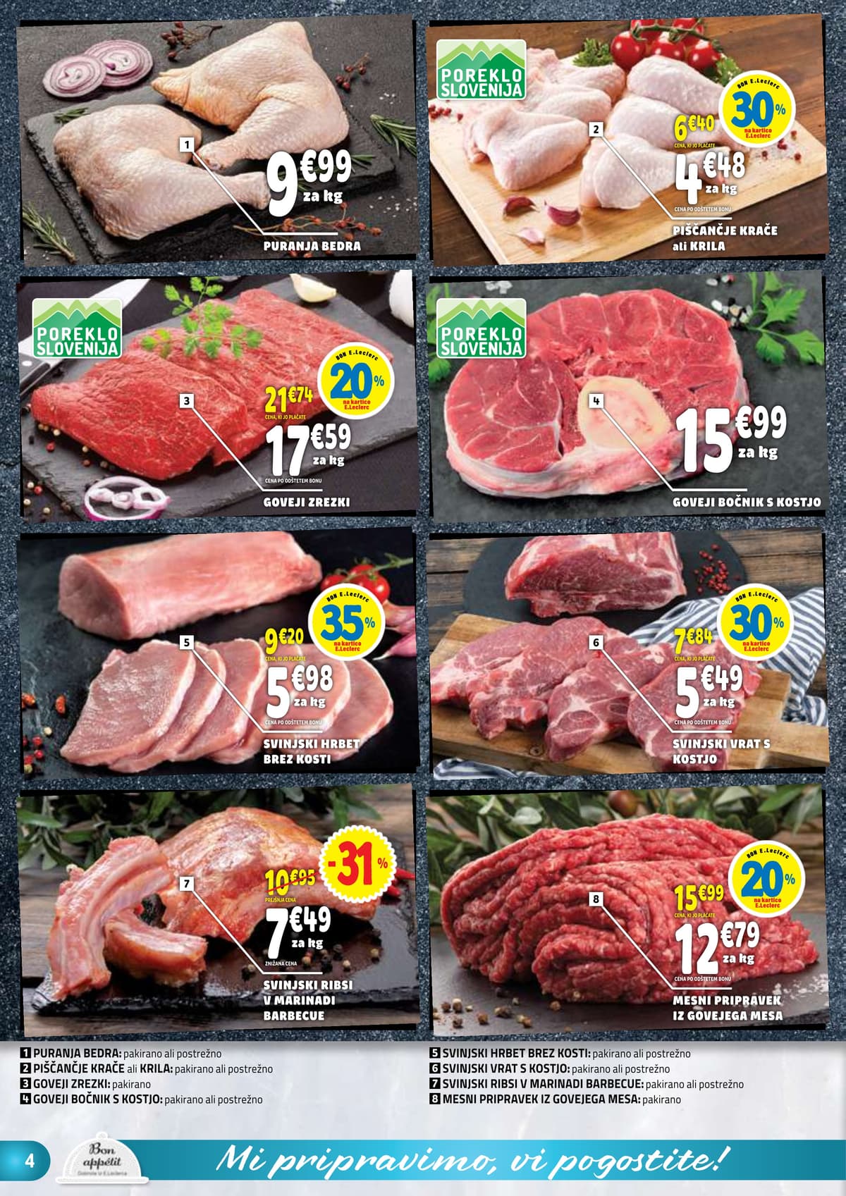 Stran 4. E.Leclerc kataloga - Akcijska Ponudba od 17.02.2026.