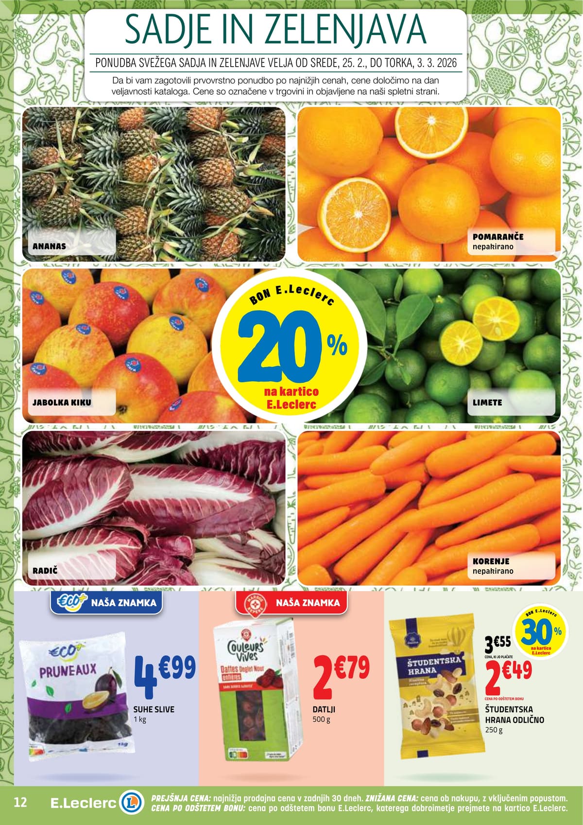 Stran 12. E.Leclerc kataloga - Ackijska Ponudba