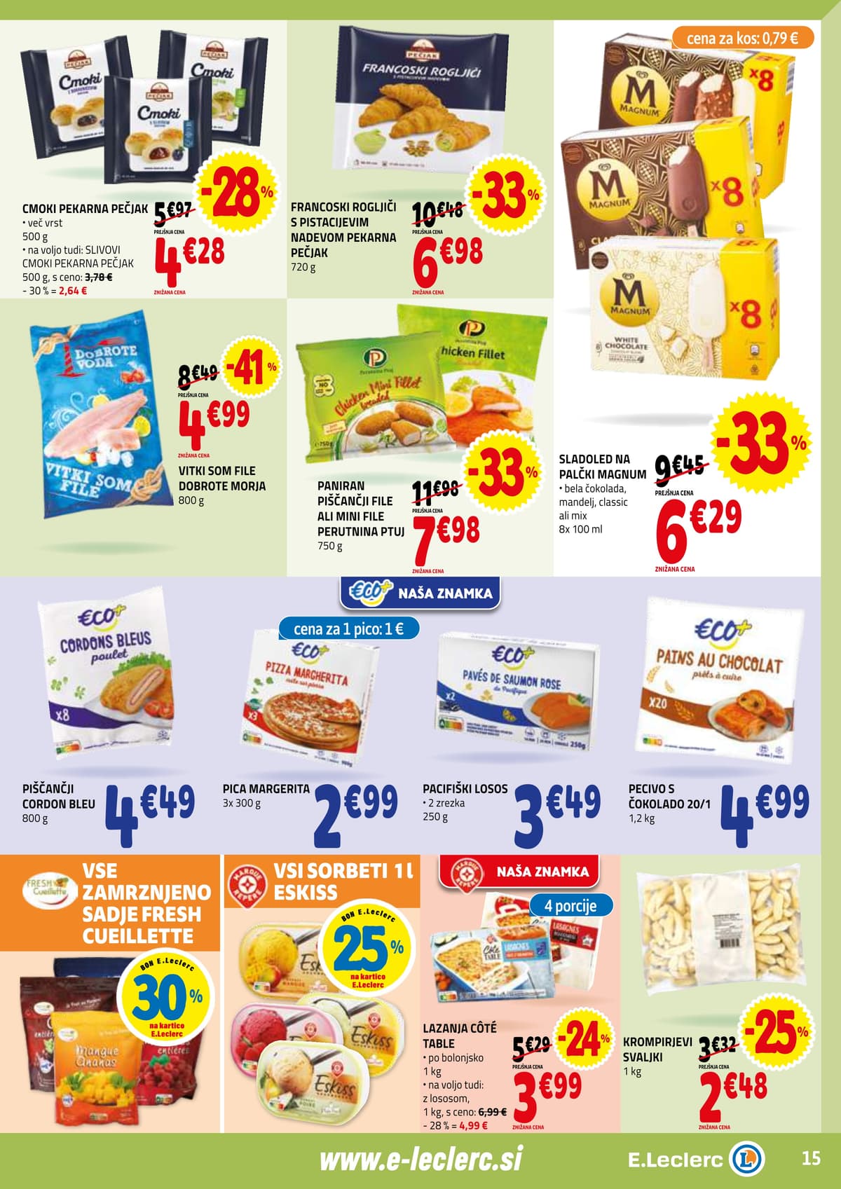 Stran 15. E.Leclerc kataloga - Ackijska Ponudba