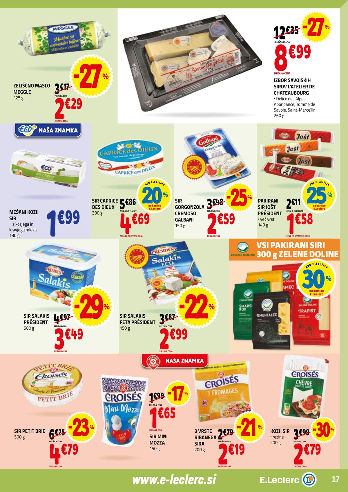 Stran 17. E.Leclerc kataloga - Ackijska Ponudba