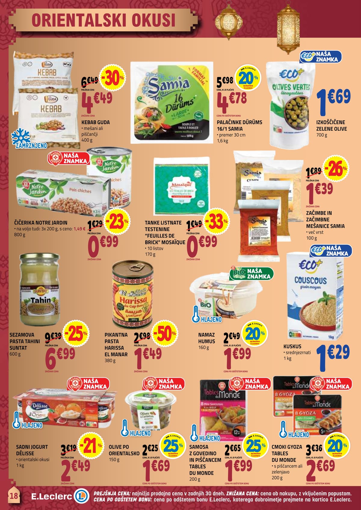 Stran 18. E.Leclerc kataloga - Ackijska Ponudba