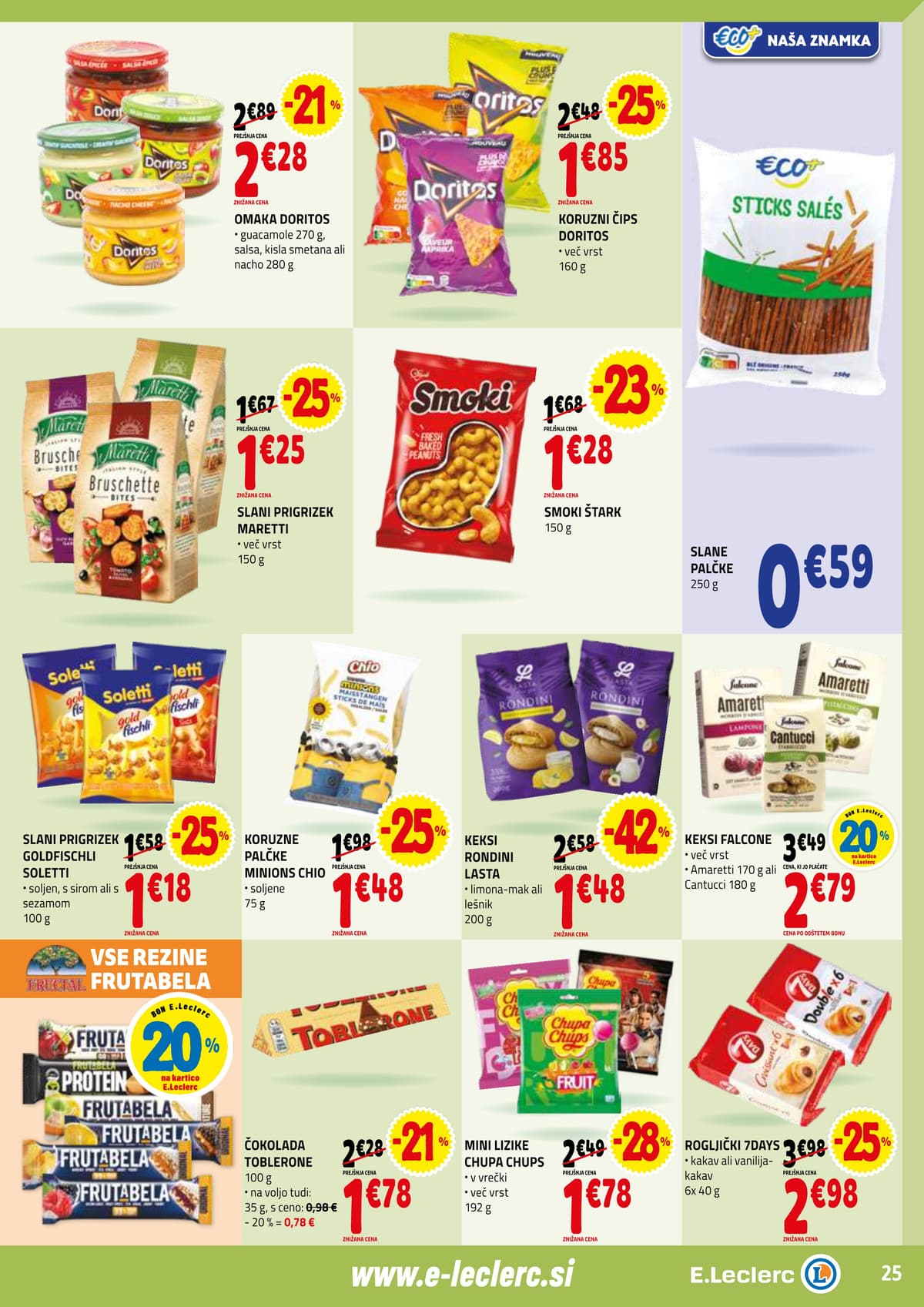 Stran 25. E.Leclerc kataloga - Ackijska Ponudba