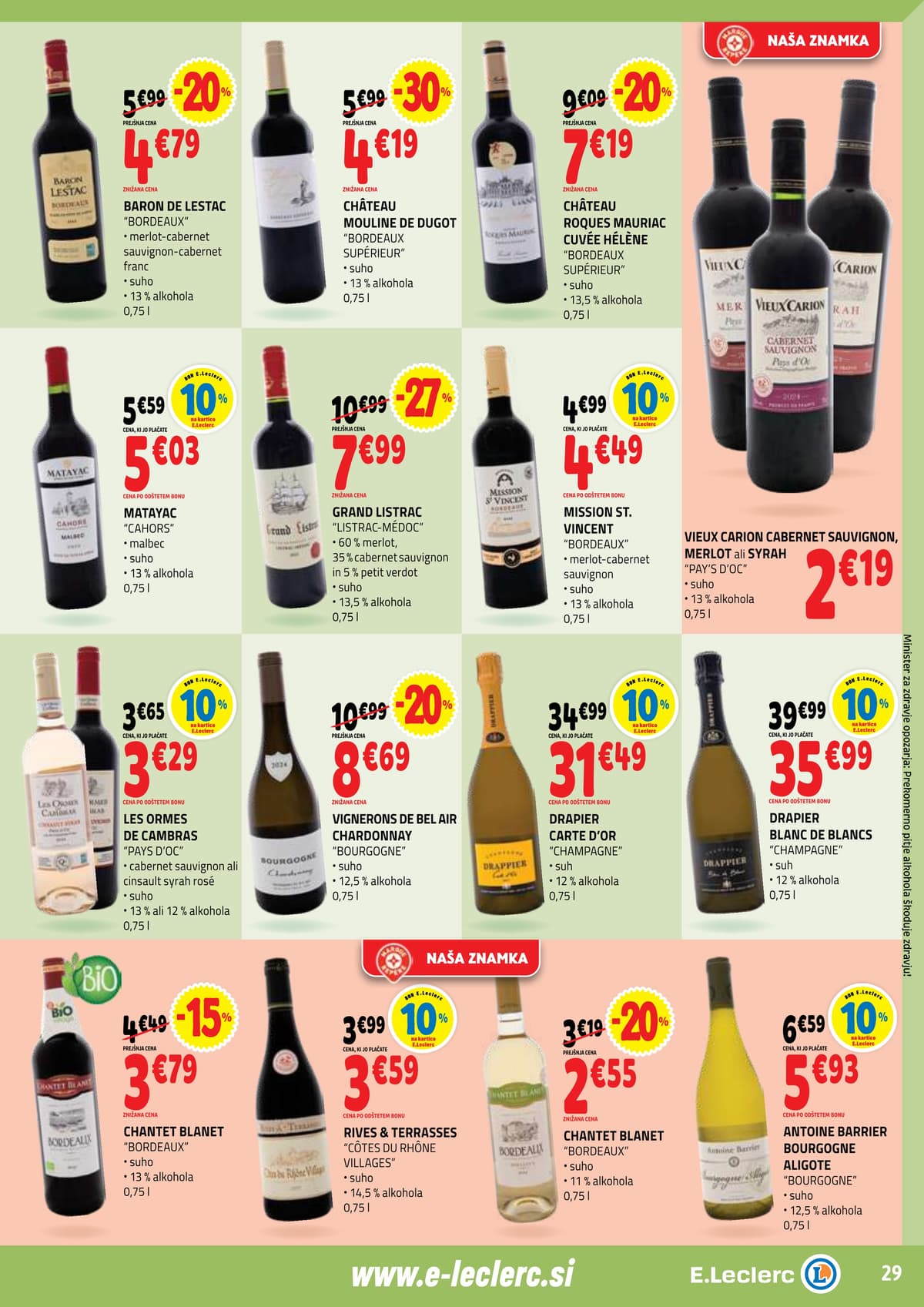 Stran 29. E.Leclerc kataloga - Ackijska Ponudba od 23.02.2026.
