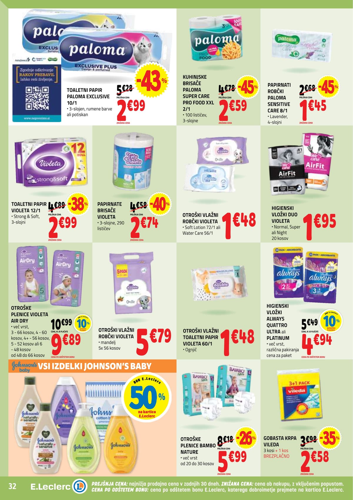 Stran 32. E.Leclerc kataloga - Ackijska Ponudba