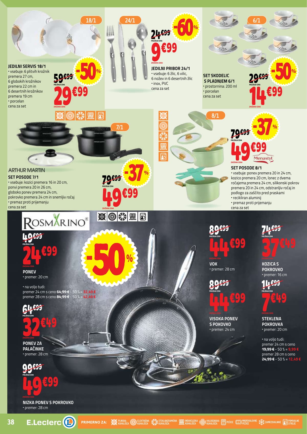 Stran 38. E.Leclerc kataloga - Ackijska Ponudba