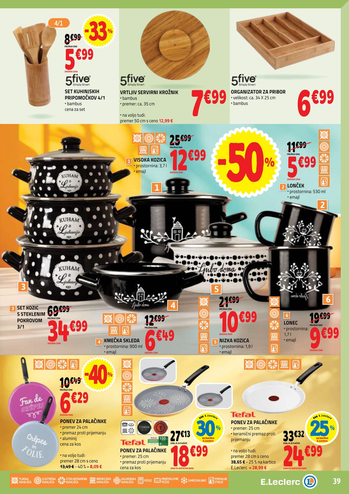 Stran 39. E.Leclerc kataloga - Ackijska Ponudba