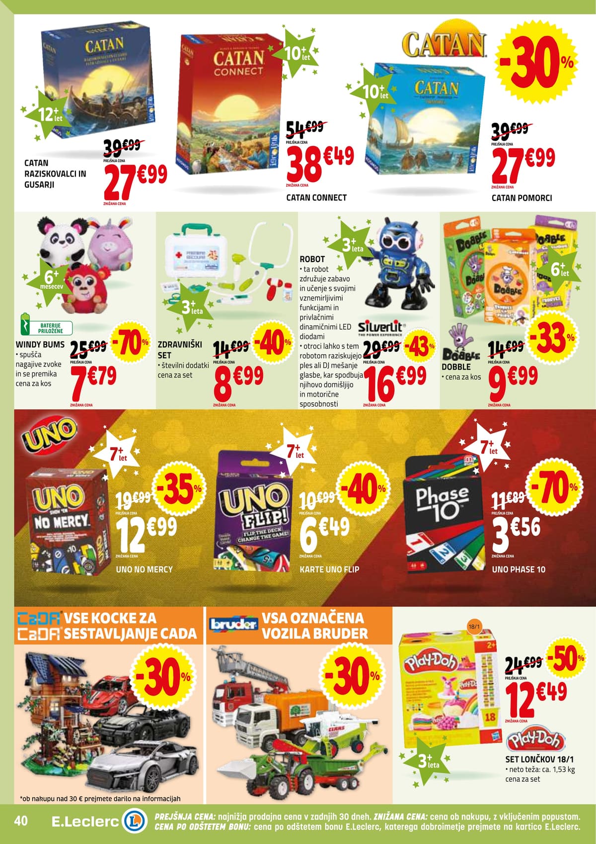 Stran 40. E.Leclerc kataloga - Ackijska Ponudba