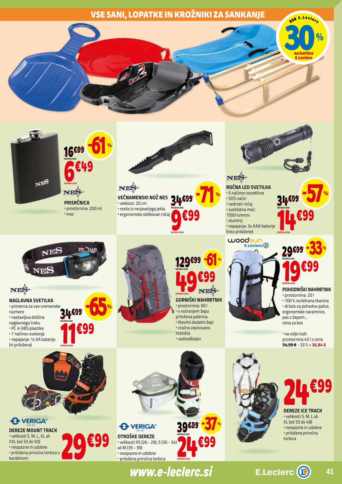 Stran 41. E.Leclerc kataloga - Ackijska Ponudba