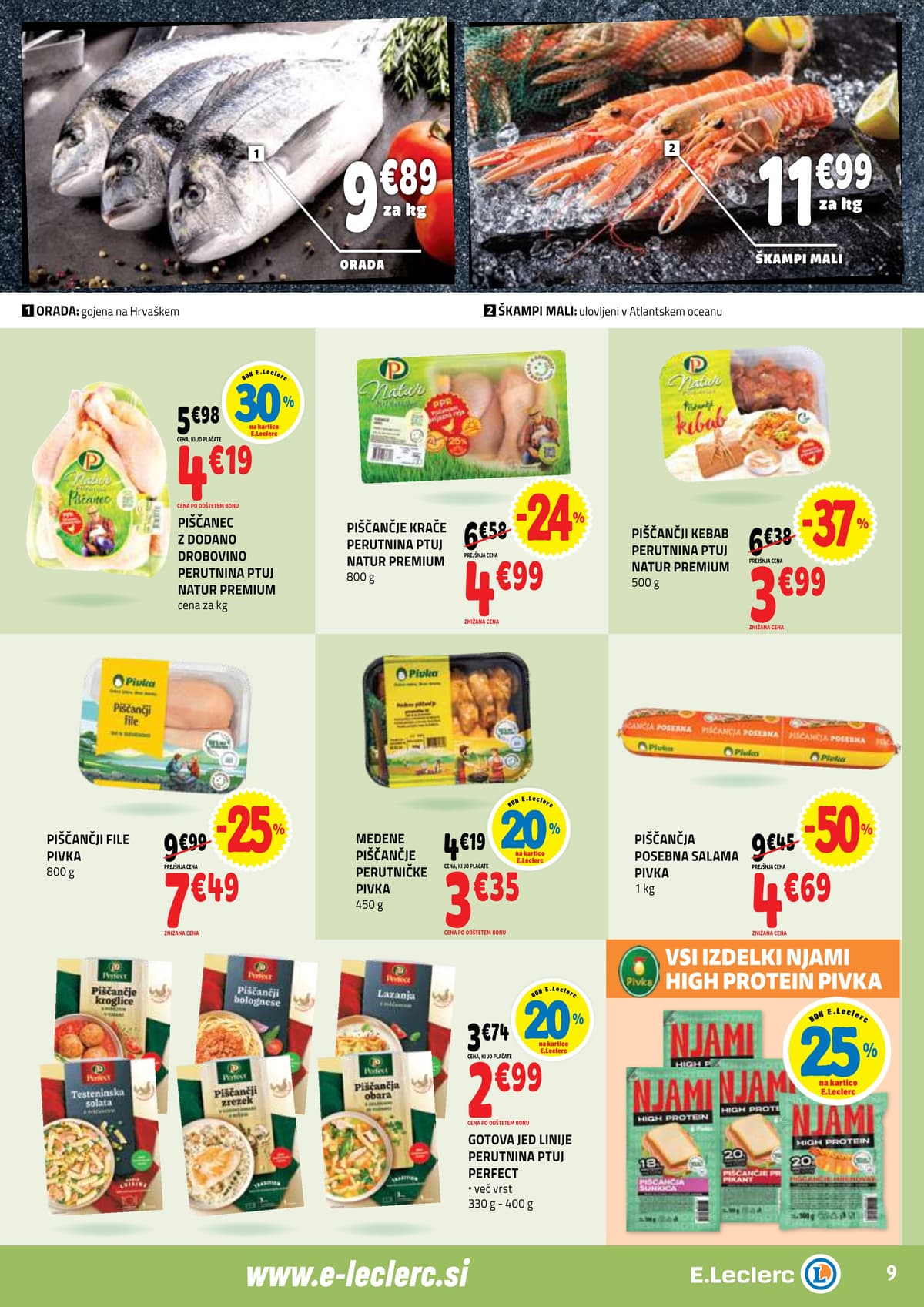 Stran 9. E.Leclerc kataloga - Ackijska Ponudba