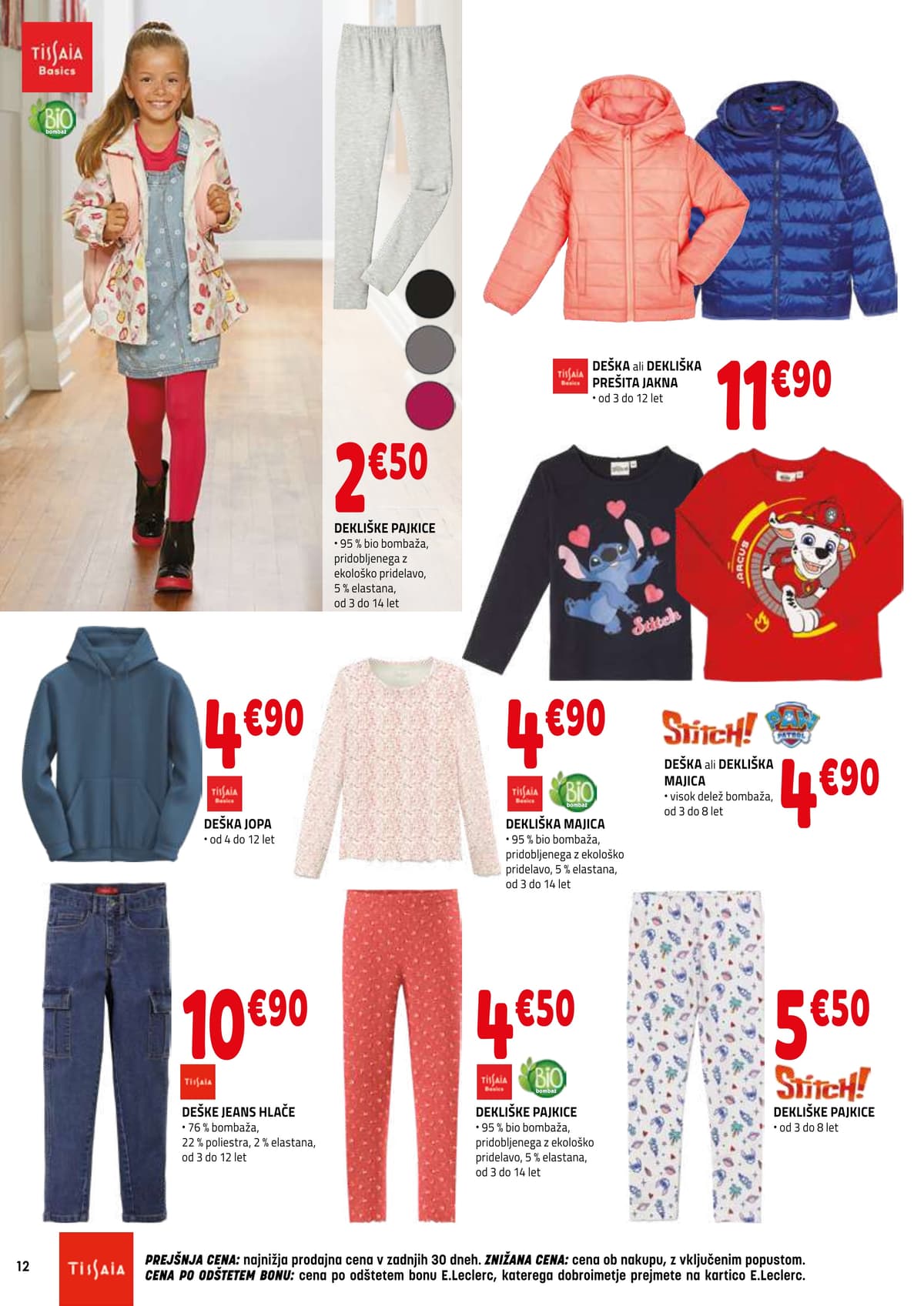 Stran 12. E.Leclerc kataloga - Pomladna modna pravljica od 23.02.2026.
