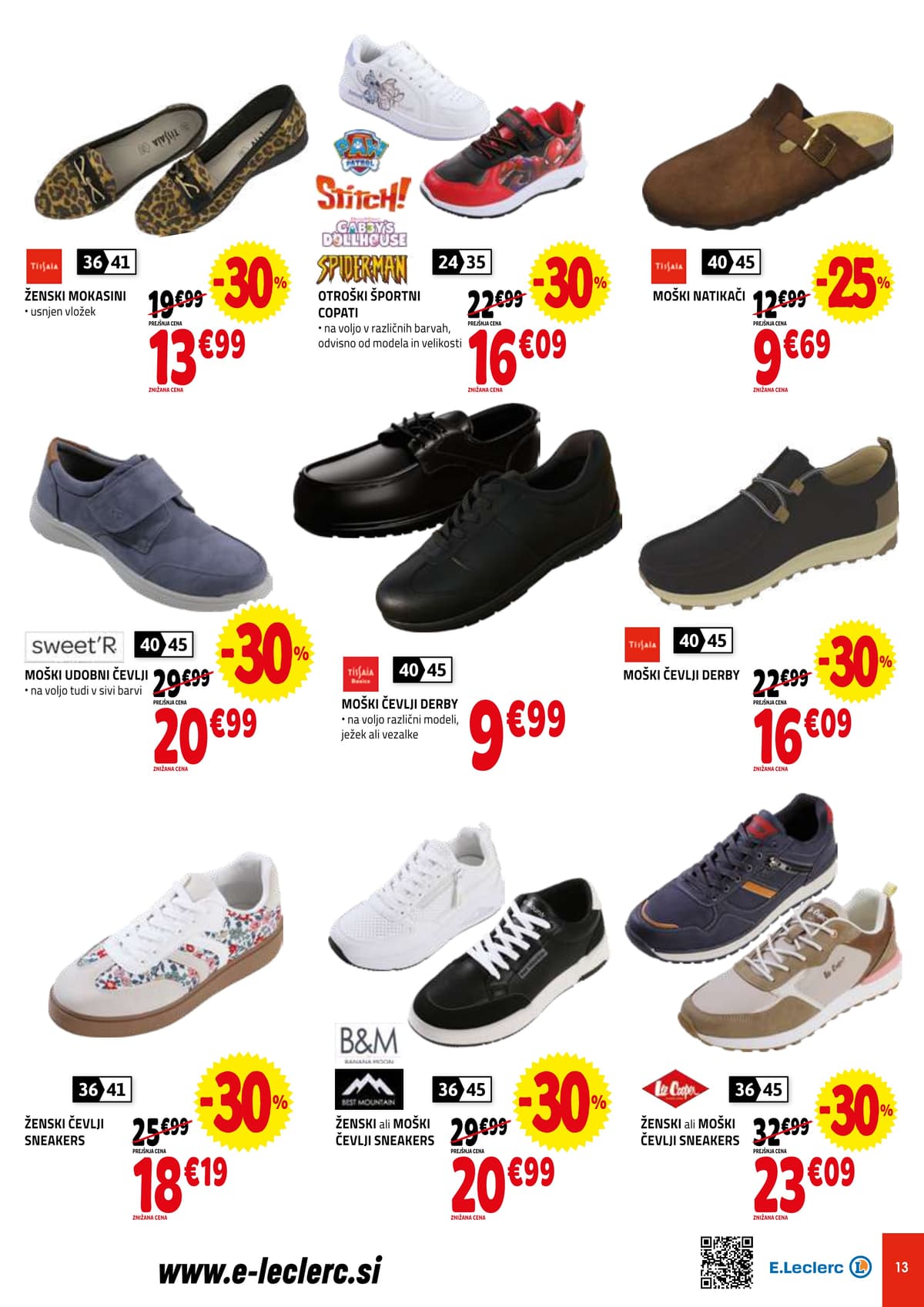 Stran 13. E.Leclerc kataloga - Pomladna modna pravljica