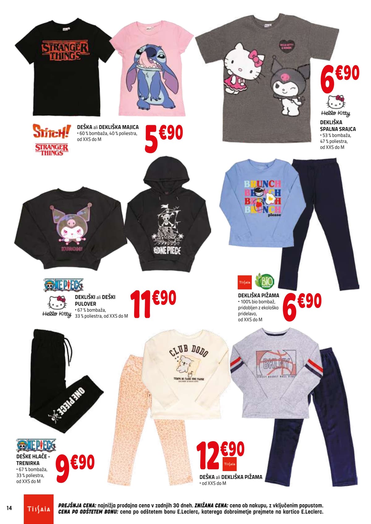 Stran 14. E.Leclerc kataloga - Pomladna modna pravljica od 23.02.2026.
