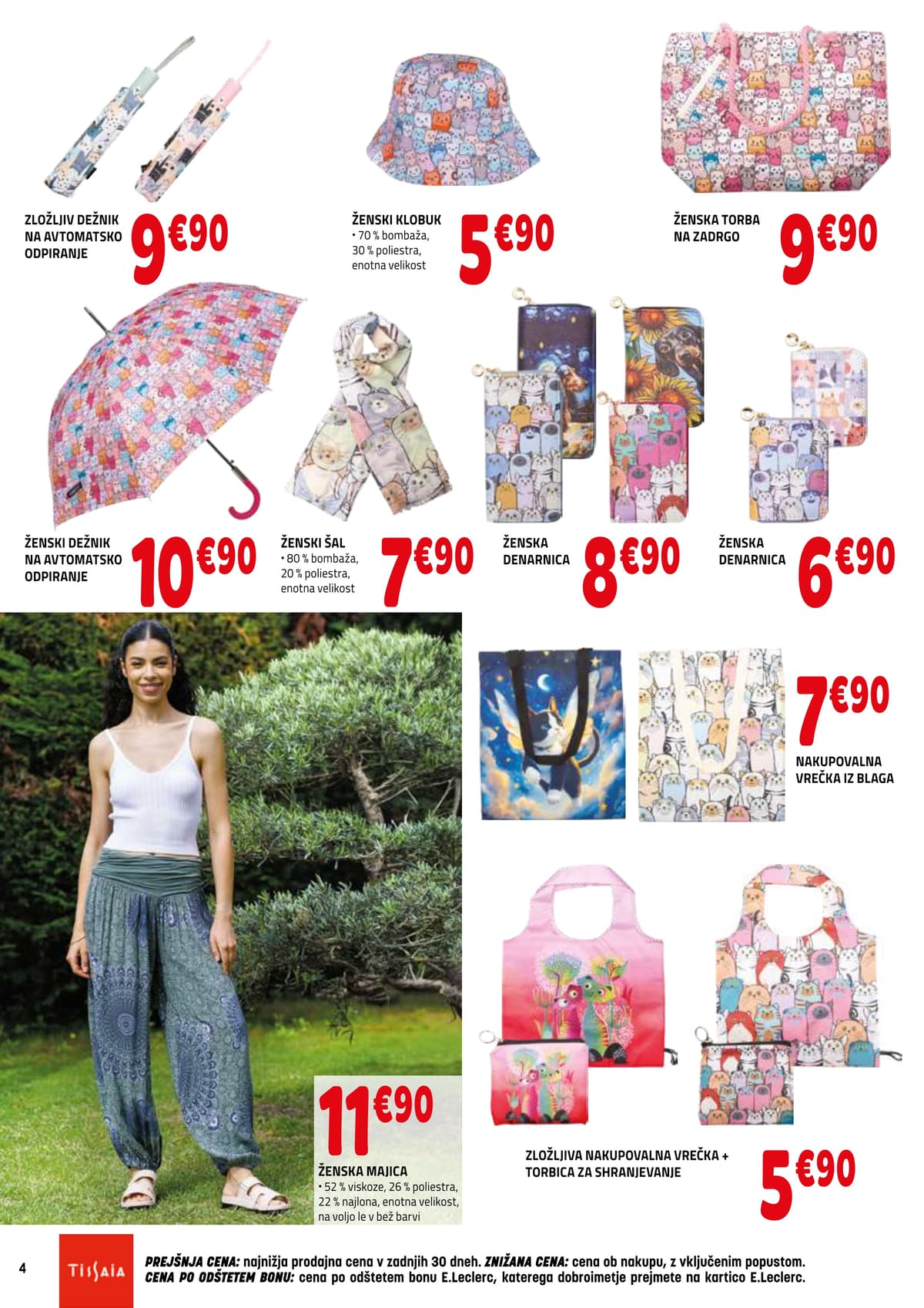 Stran 4. E.Leclerc kataloga - Pomladna modna pravljica