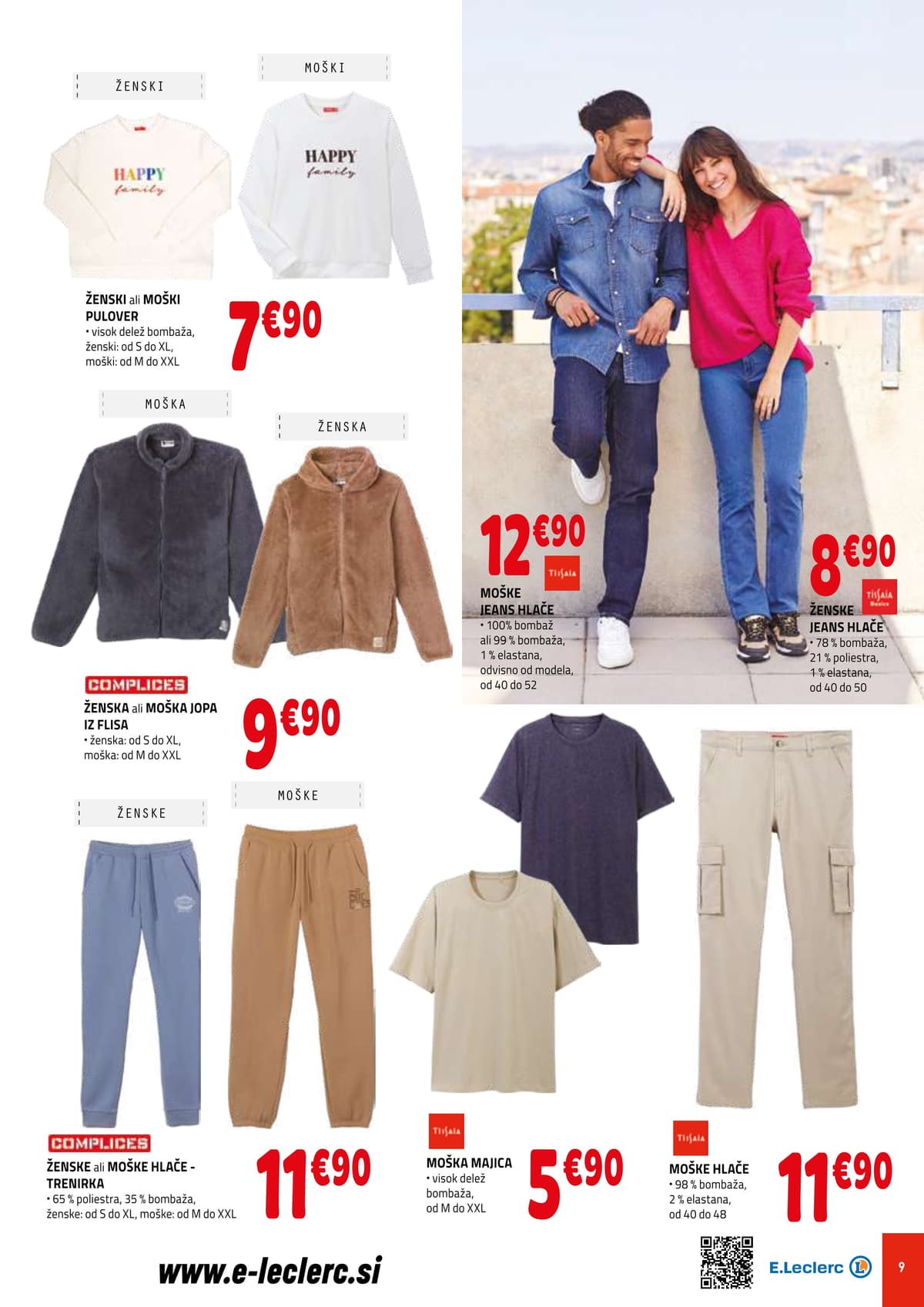 Stran 9. E.Leclerc kataloga - Pomladna modna pravljica
