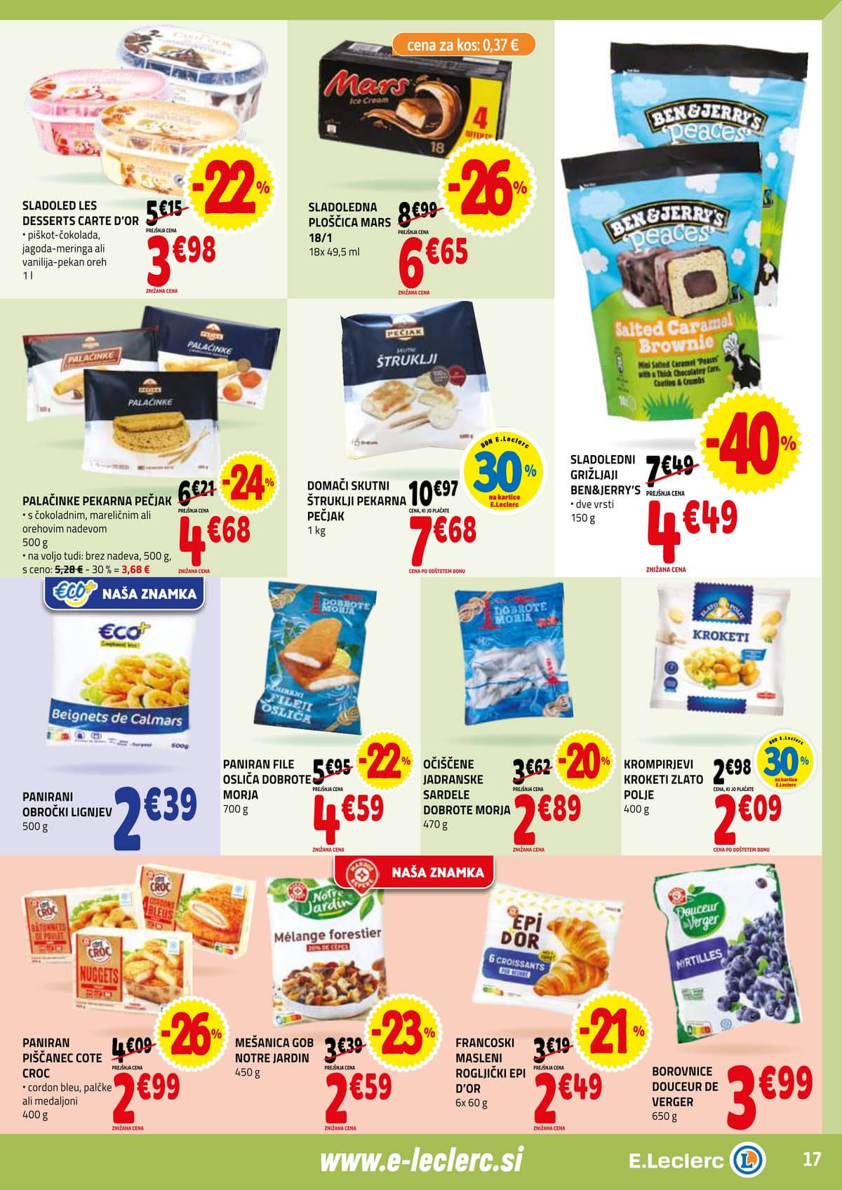 Stran 17. E.Leclerc kataloga - Akcijska Ponudba