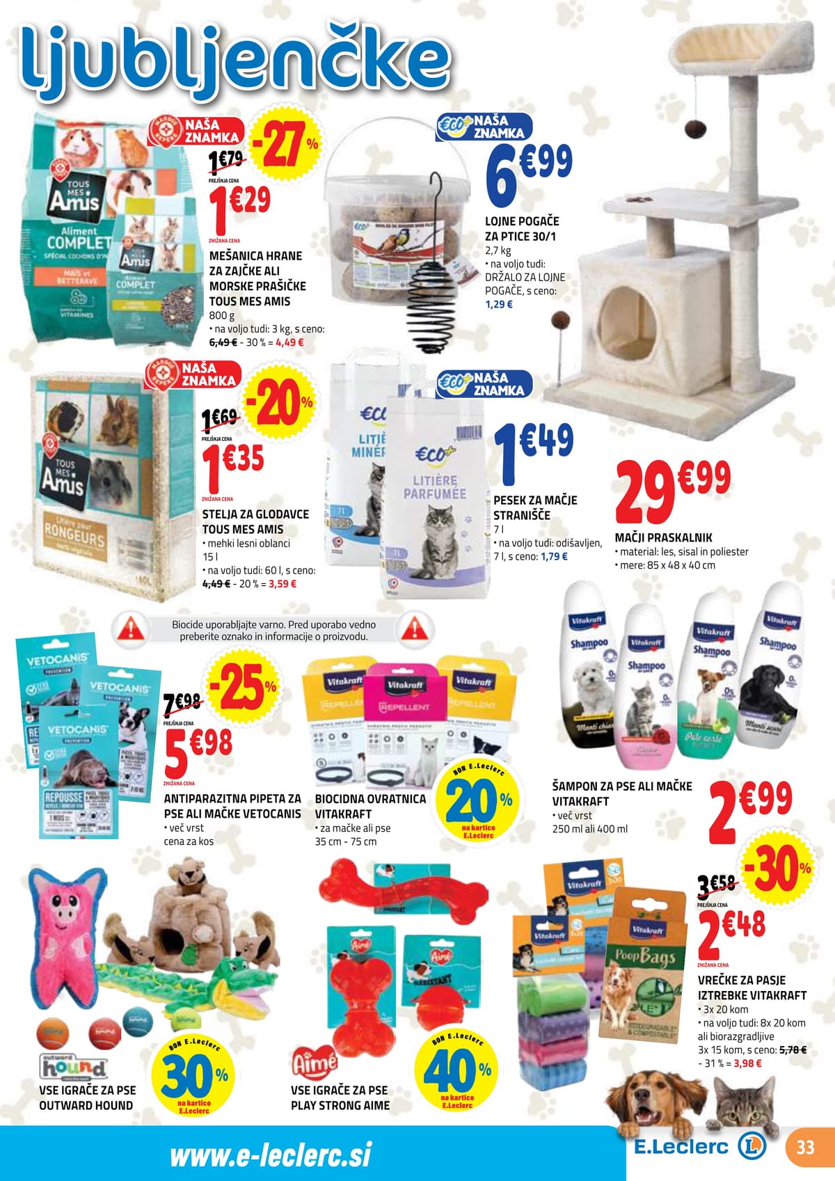 Stran 33. E.Leclerc kataloga - Akcijska Ponudba