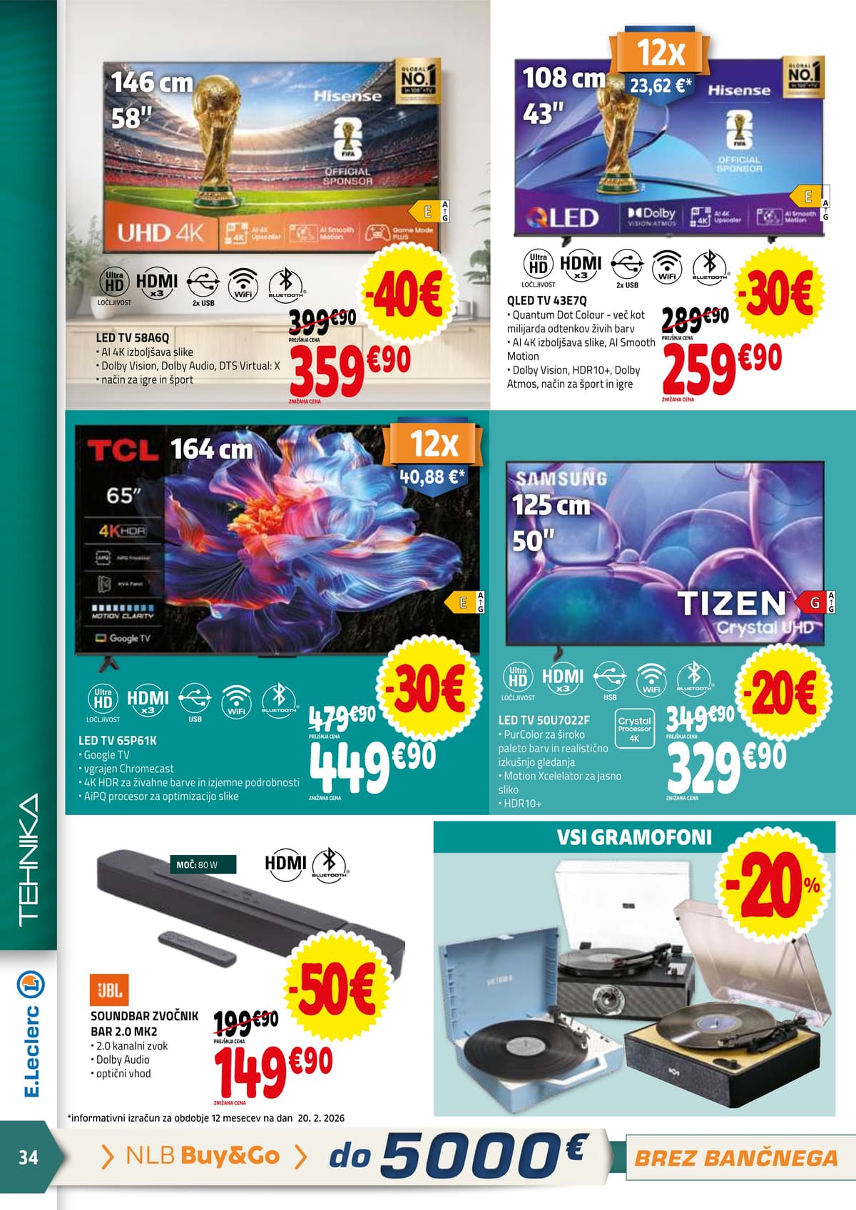 Stran 34. E.Leclerc kataloga - Akcijska Ponudba