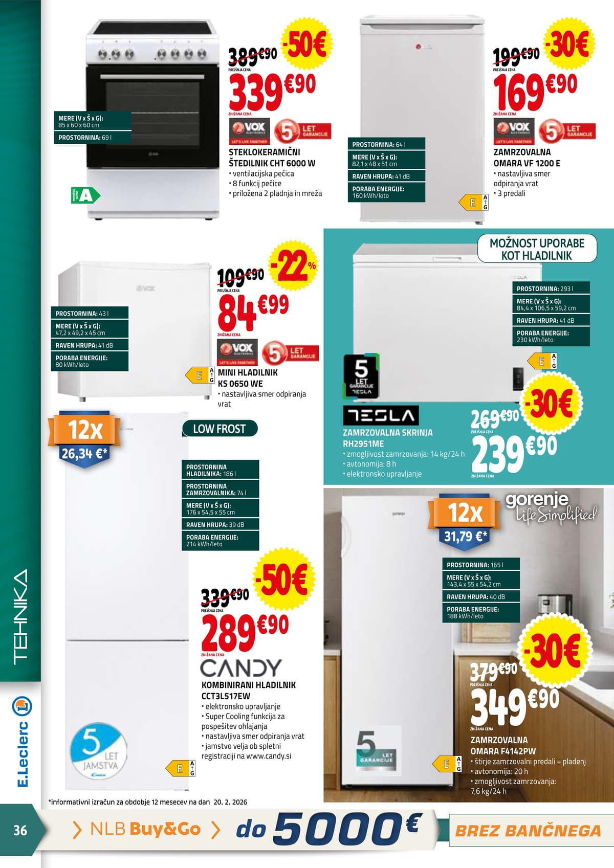 Stran 36. E.Leclerc kataloga - Akcijska Ponudba
