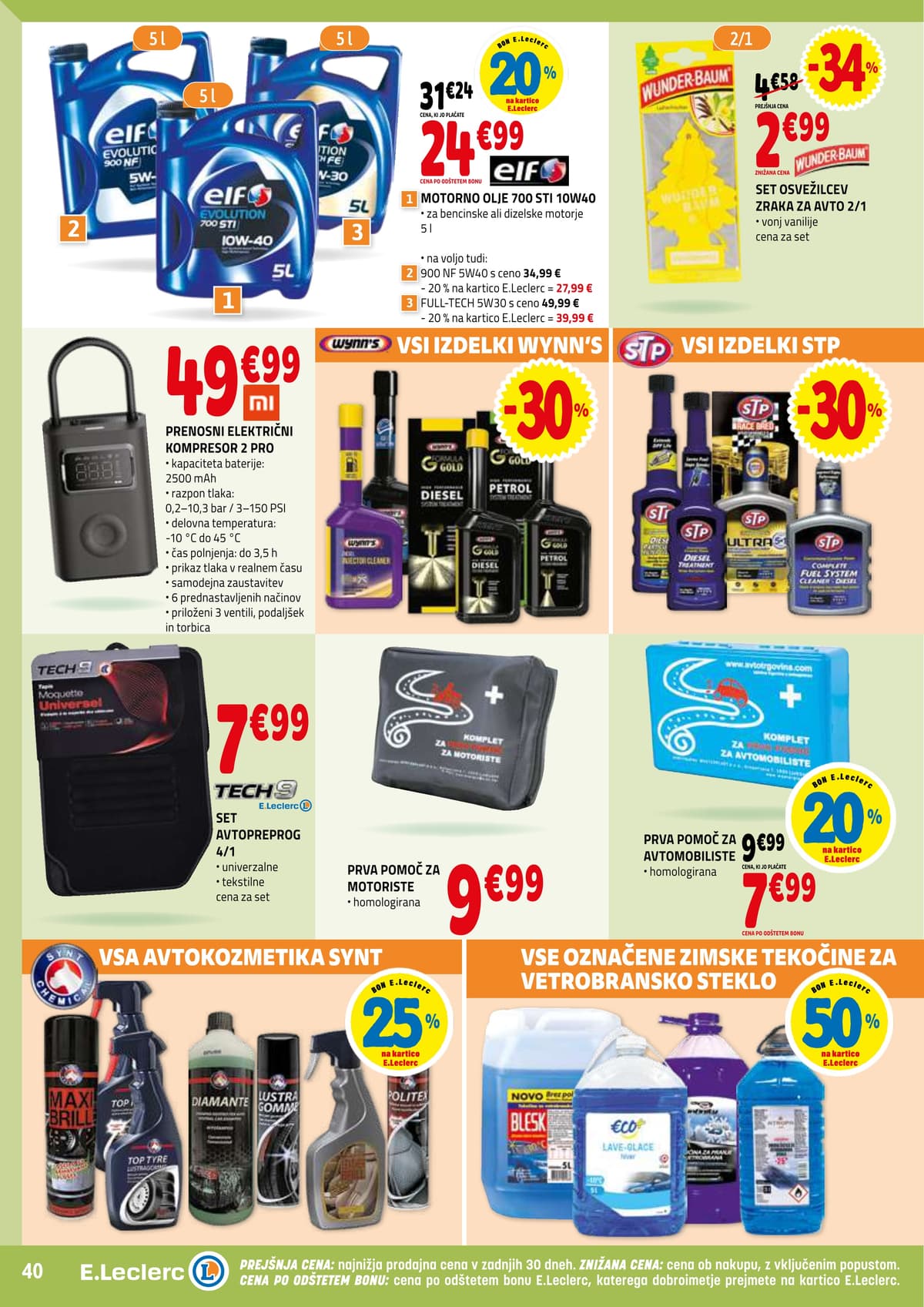 Stran 40. E.Leclerc kataloga - Akcijska Ponudba