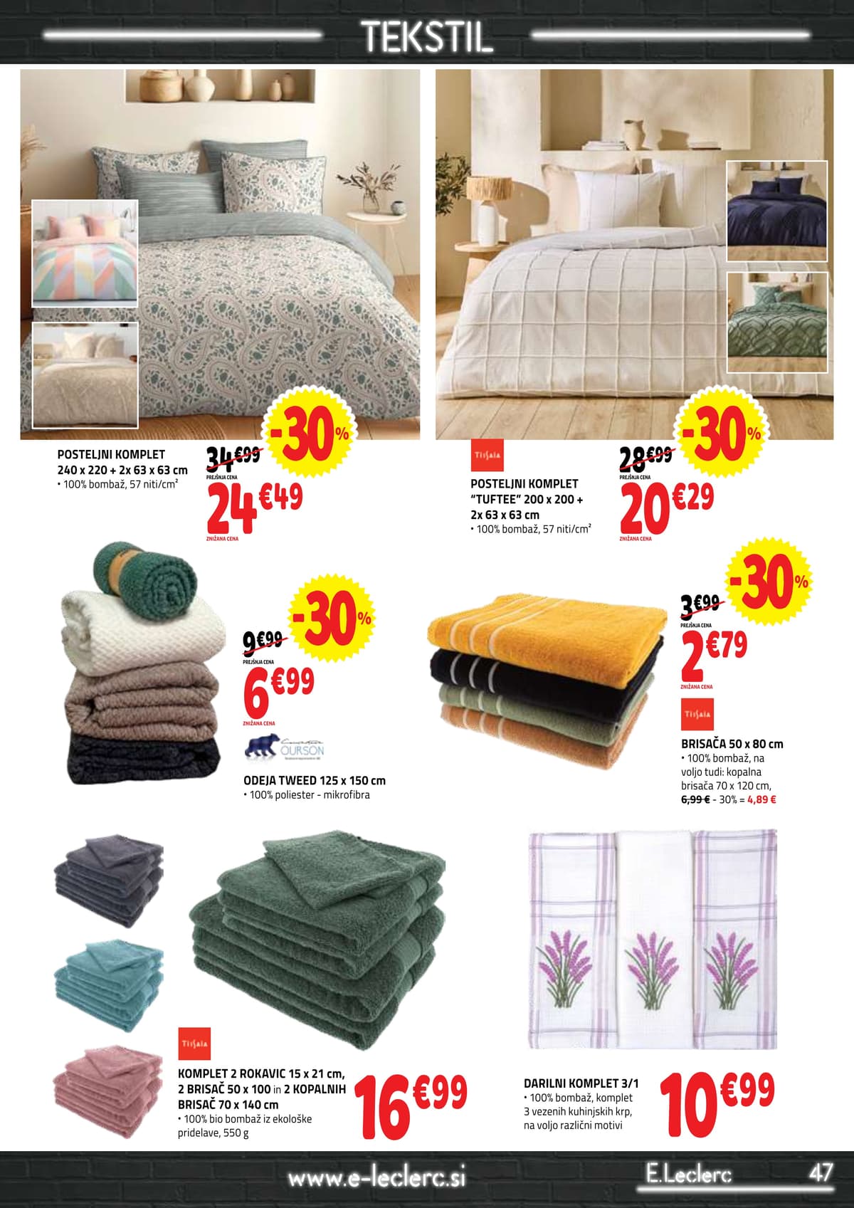 Stran 47. E.Leclerc kataloga - Akcijska Ponudba