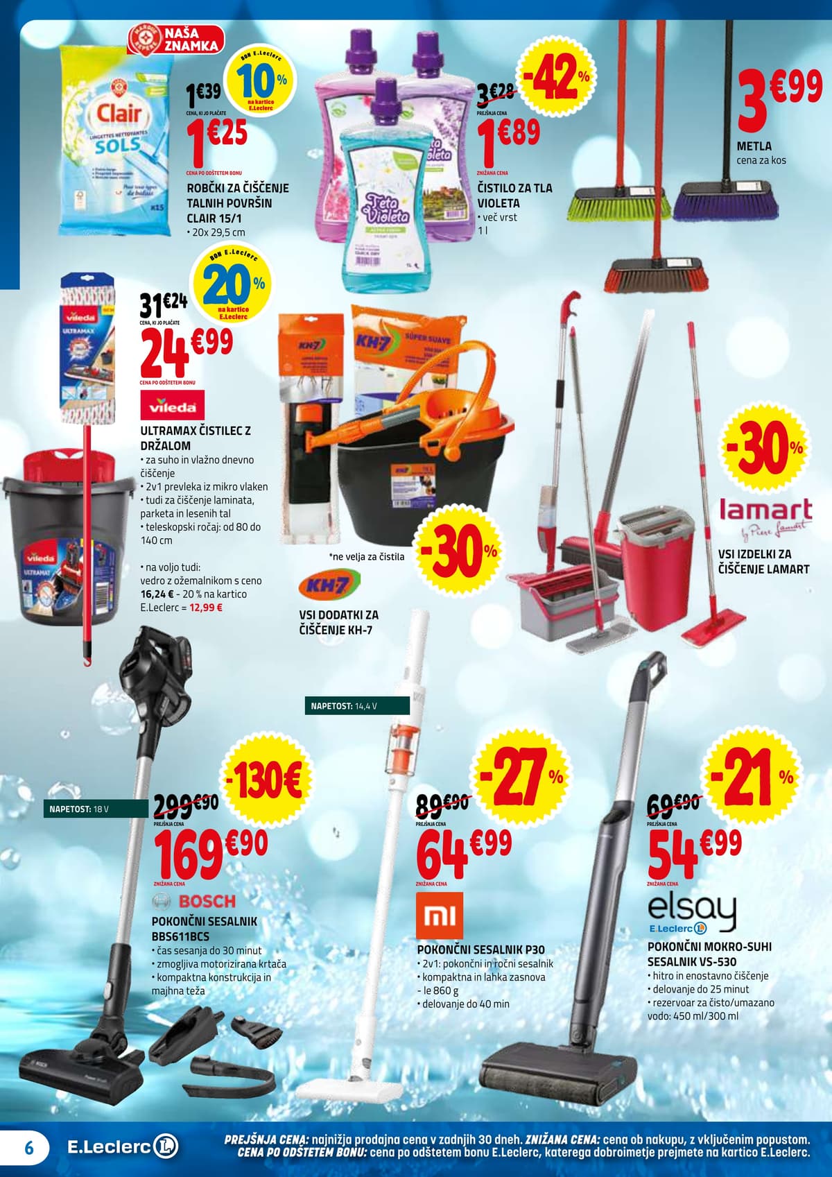 Stran 6. E.Leclerc kataloga - Akcijska Ponudba