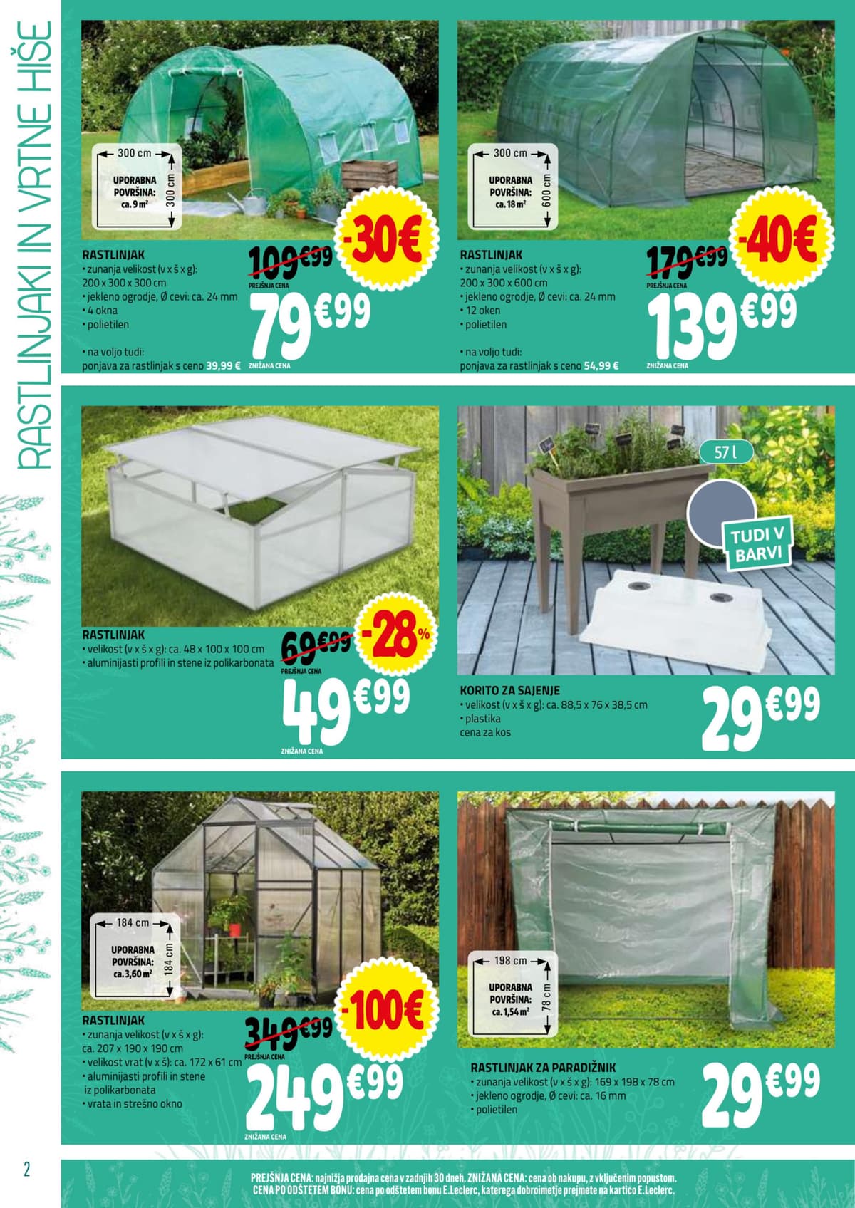 Stran 2. E.Leclerc kataloga - Vrt od 03.03.2026.