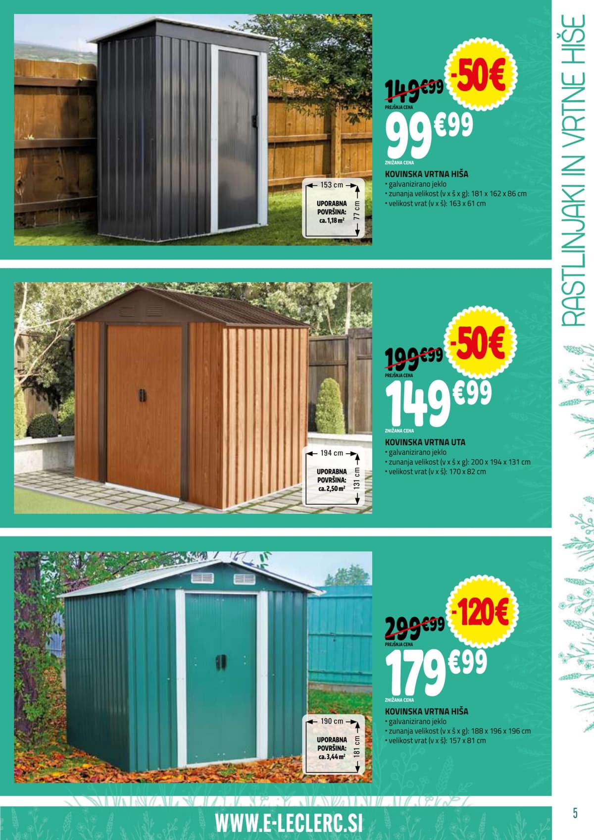 Stran 5. E.Leclerc kataloga - Vrt od 03.03.2026.