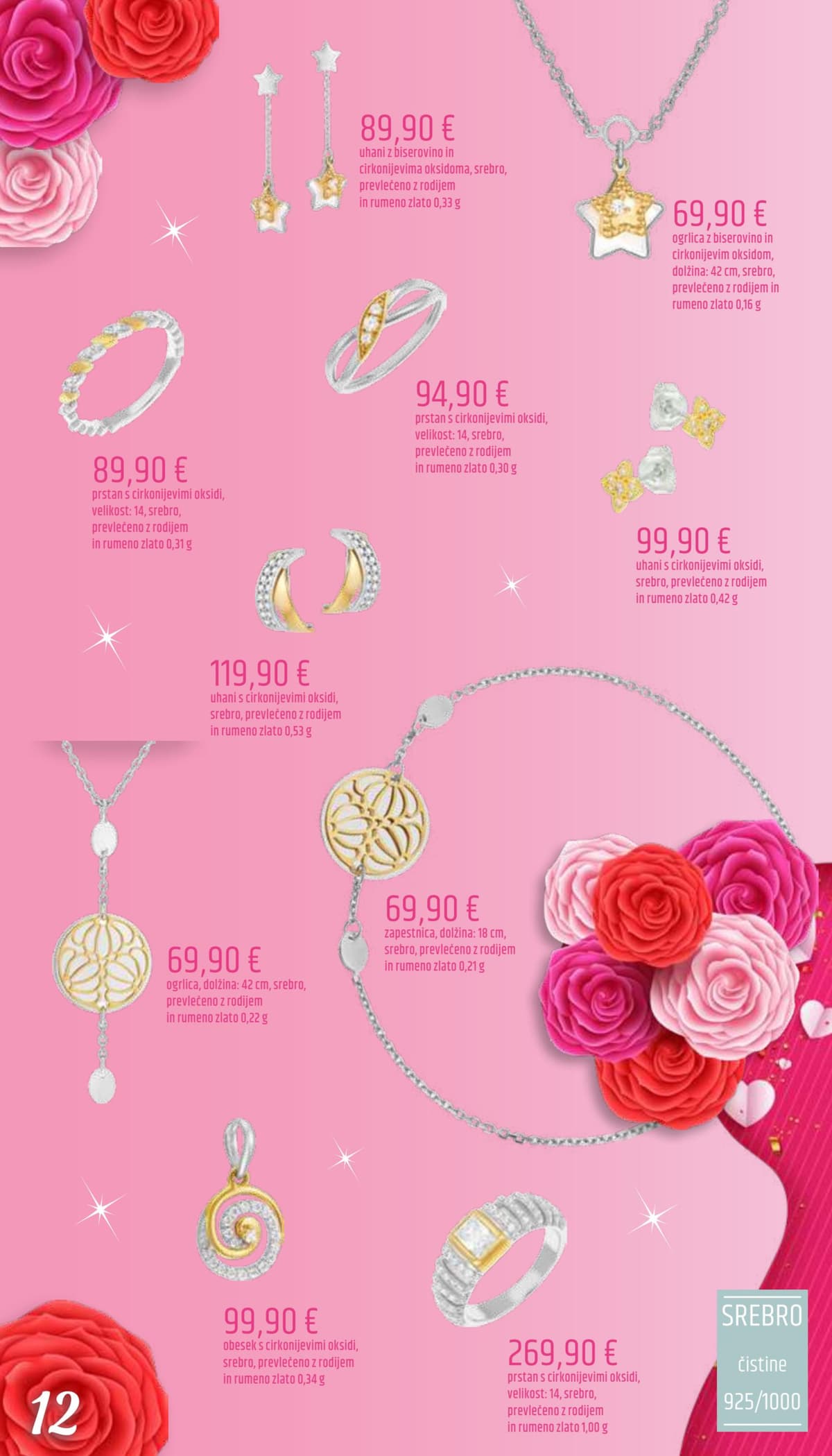 Stran 12. E.Leclerc kataloga - Zlatarna Ljubljana