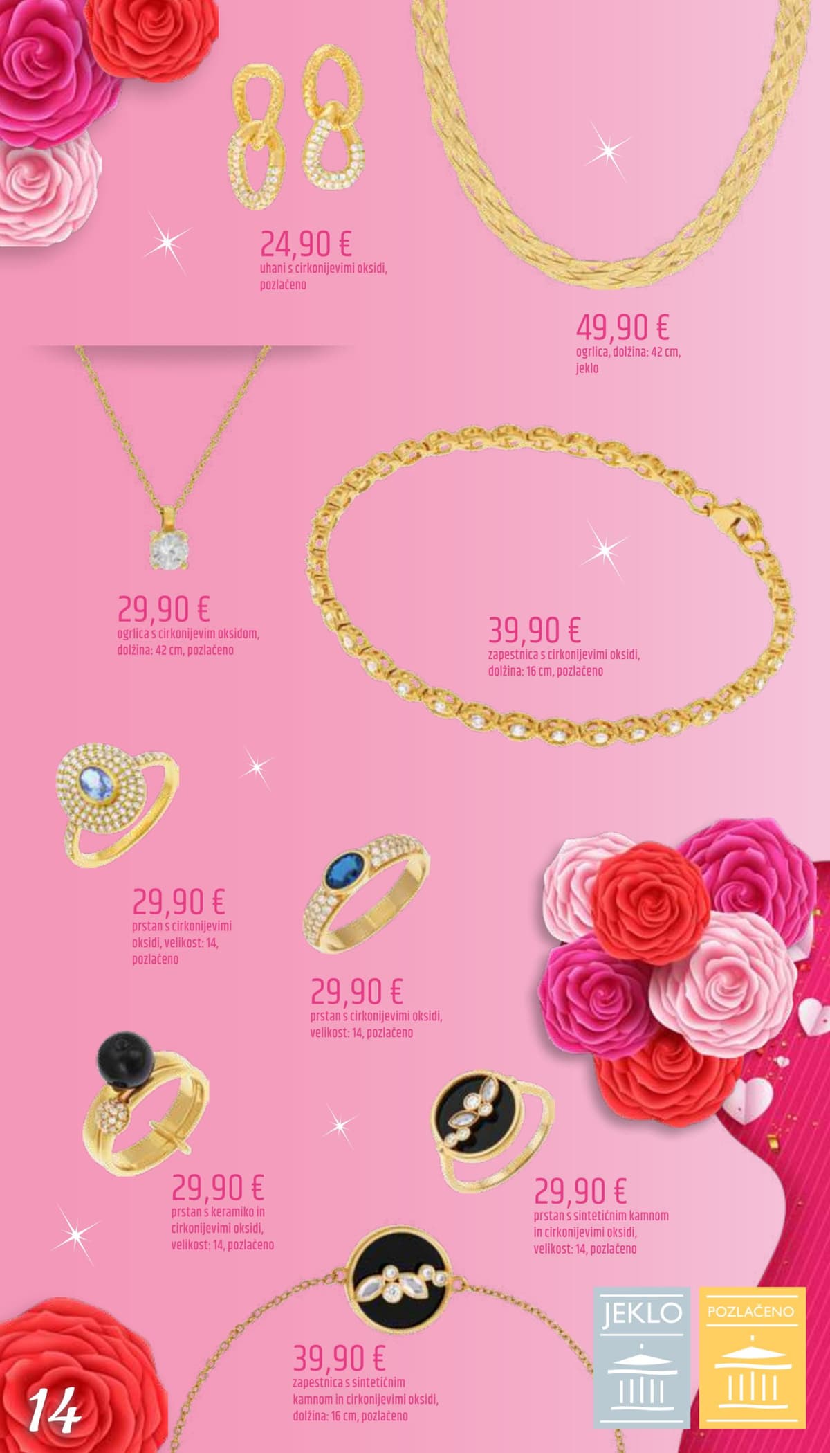 Stran 14. E.Leclerc kataloga - Zlatarna Ljubljana