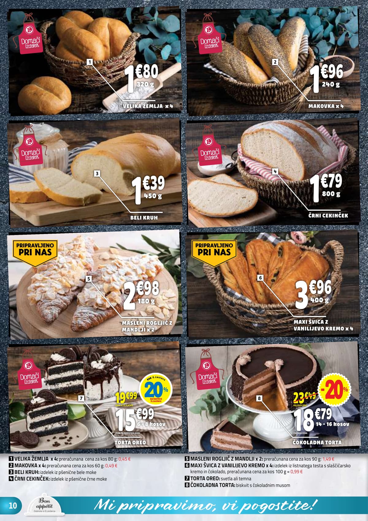 Stran 10. E.Leclerc kataloga - Ackijska Ponudba