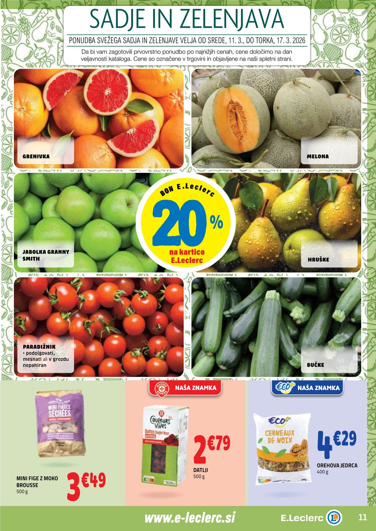 Stran 11. E.Leclerc kataloga - Ackijska Ponudba