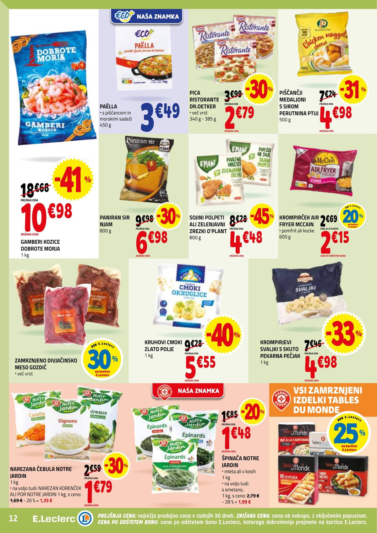 Stran 12. E.Leclerc kataloga - Ackijska Ponudba