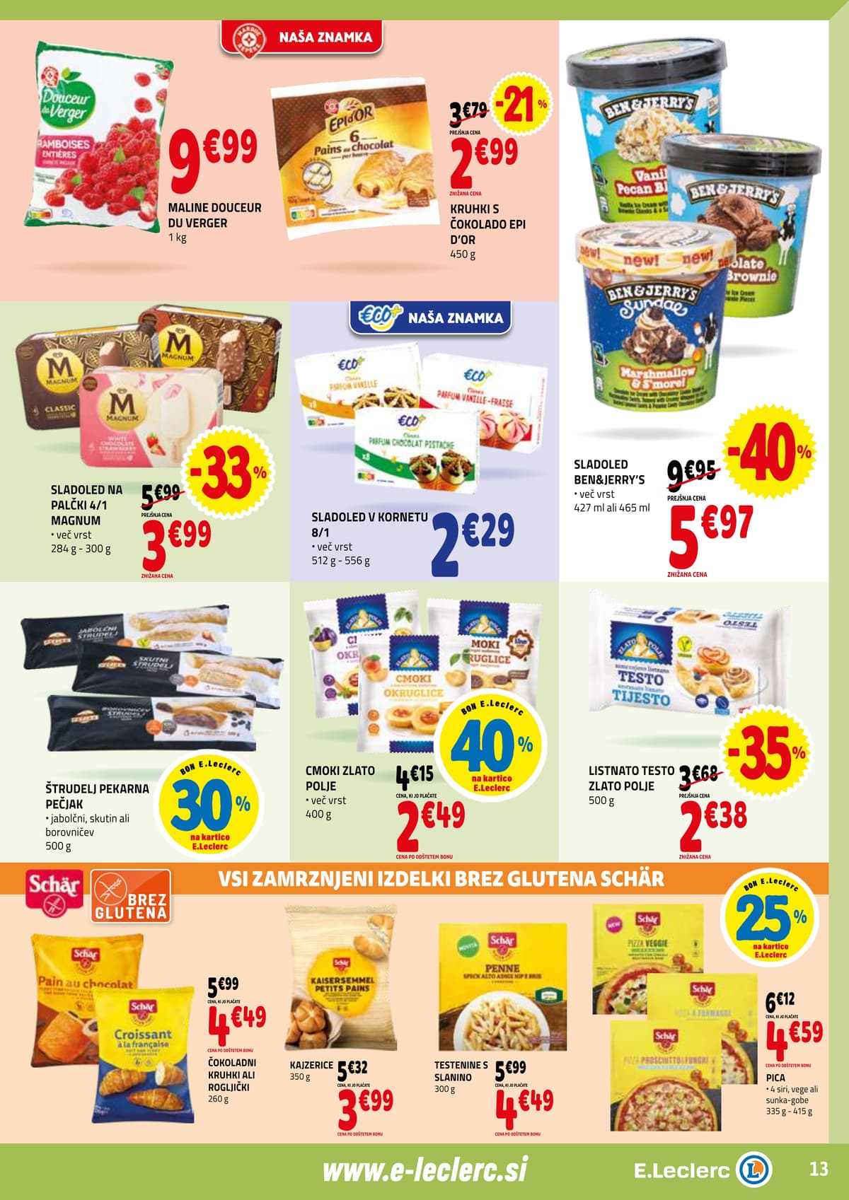 Stran 13. E.Leclerc kataloga - Ackijska Ponudba