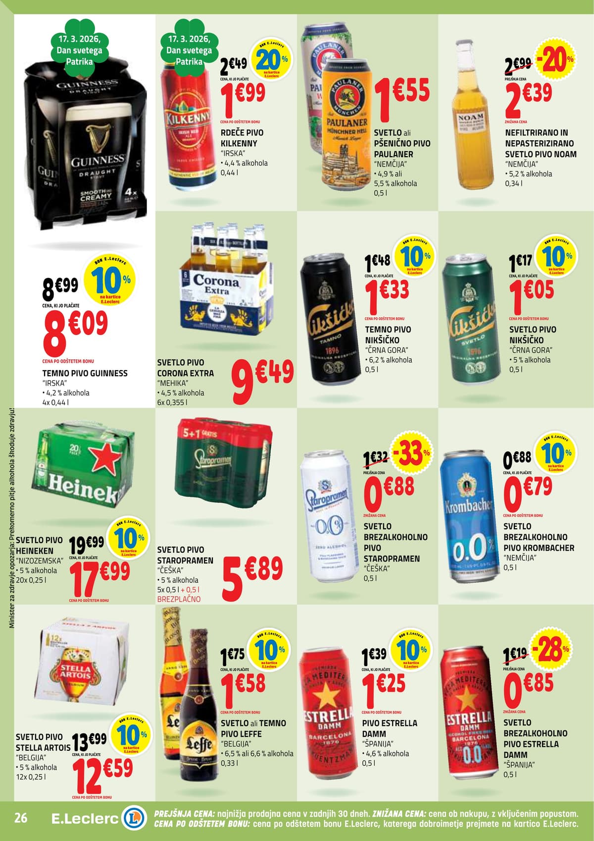 Stran 26. E.Leclerc kataloga - Ackijska Ponudba