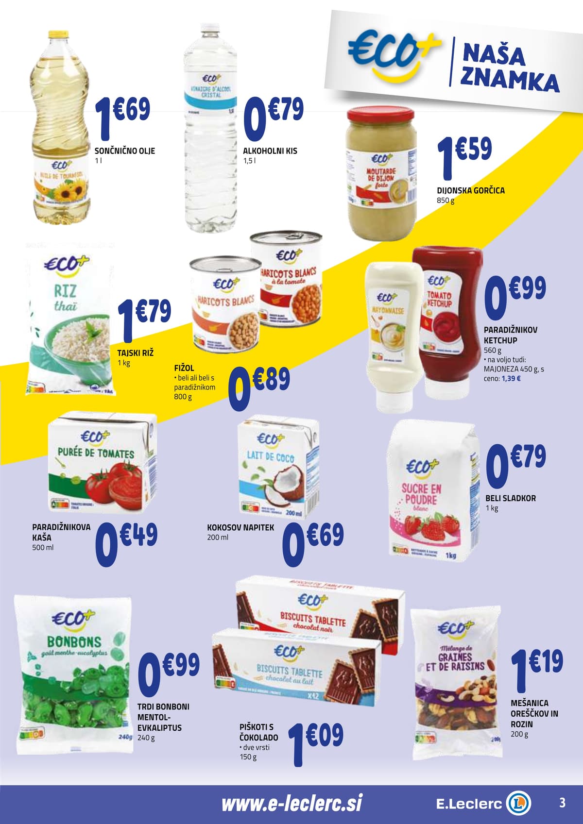 Stran 3. E.Leclerc kataloga - Ackijska Ponudba