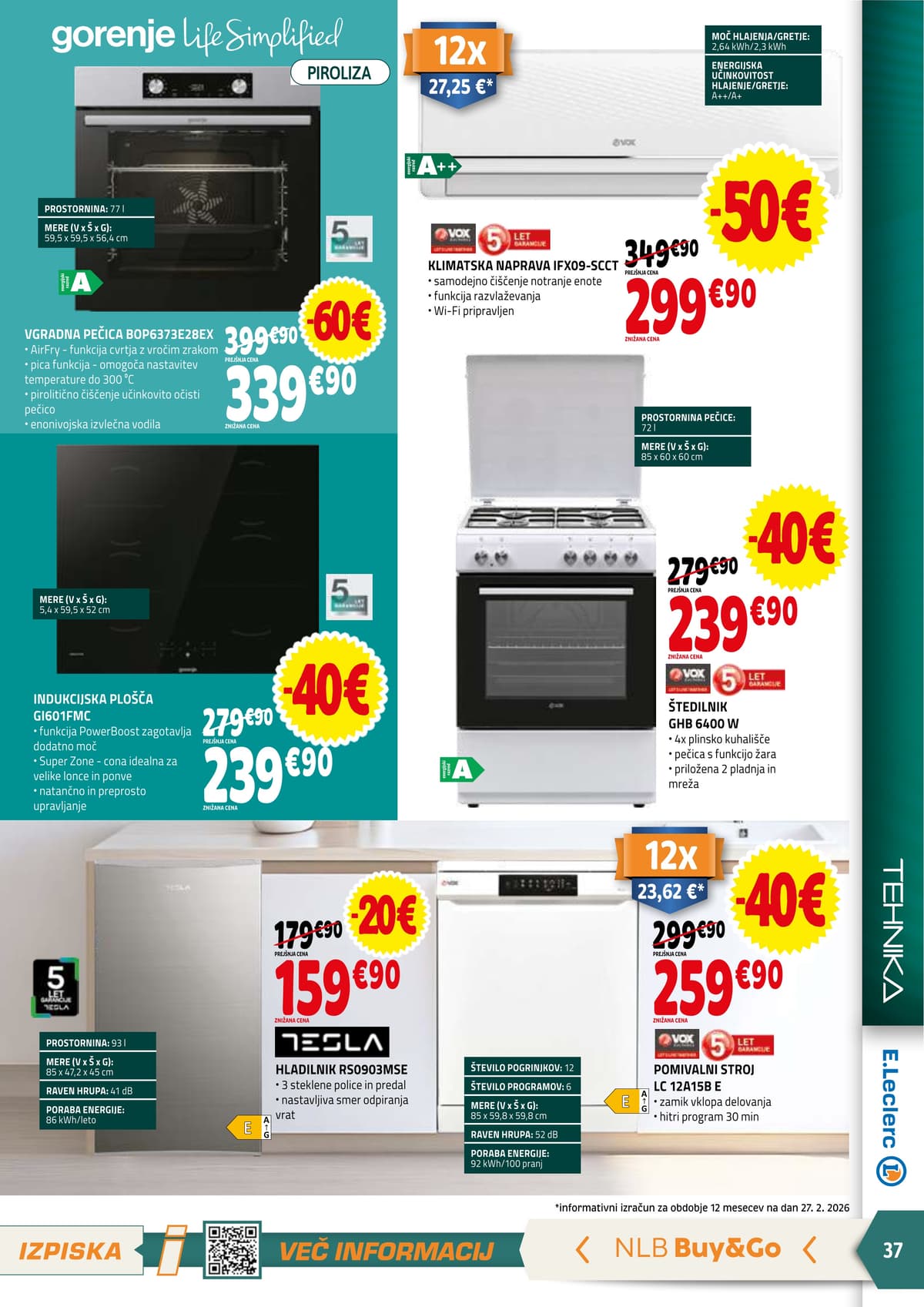 Stran 37. E.Leclerc kataloga - Ackijska Ponudba od 09.03.2026.