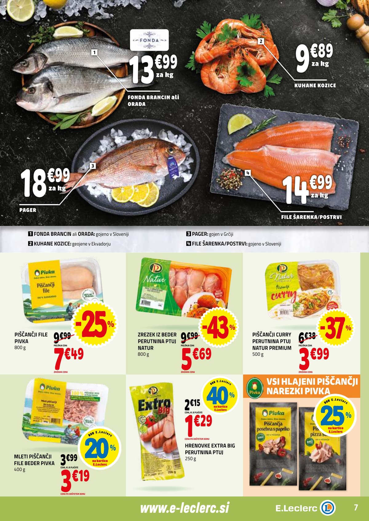Stran 7. E.Leclerc kataloga - Ackijska Ponudba