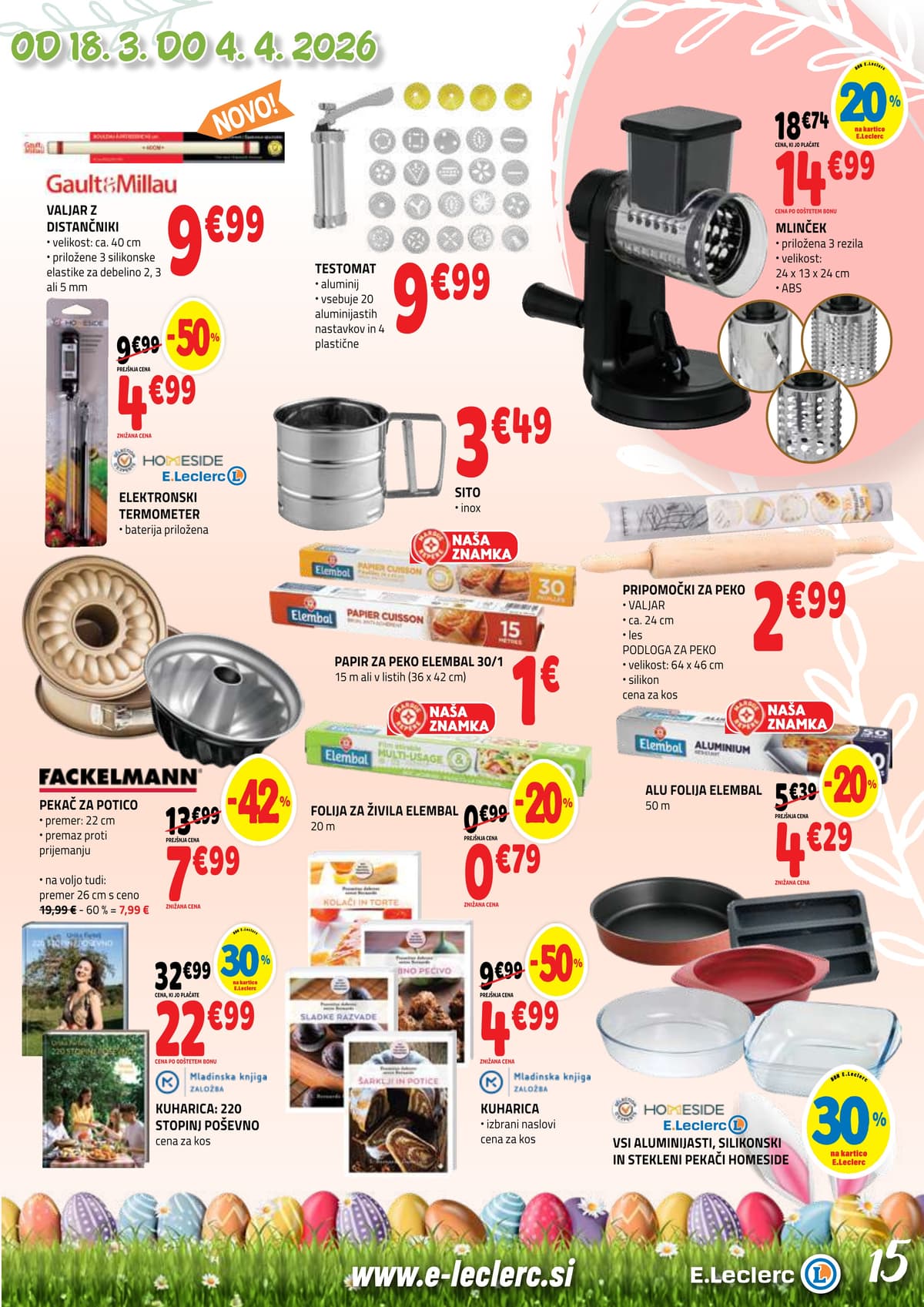 Stran 15. E.Leclerc kataloga - Akcijska Ponudba