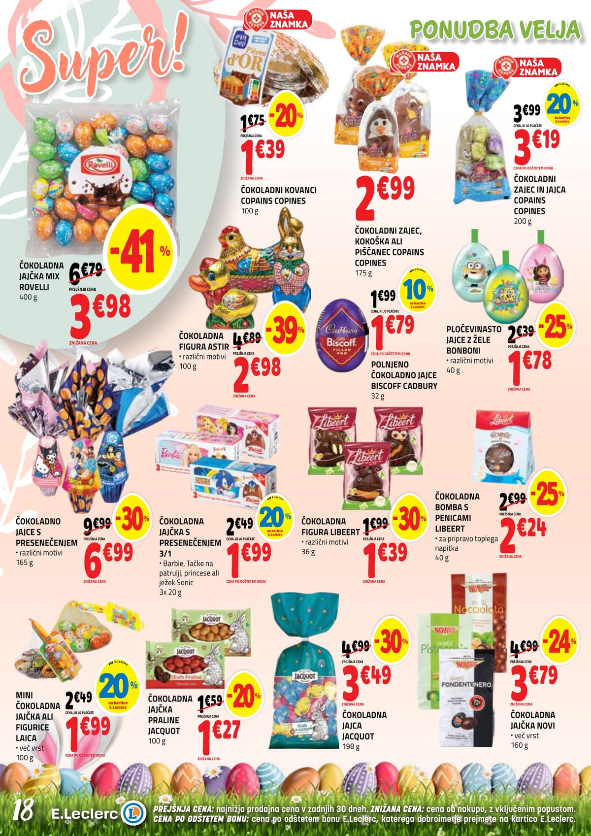 Stran 18. E.Leclerc kataloga - Akcijska Ponudba od 16.03.2026.