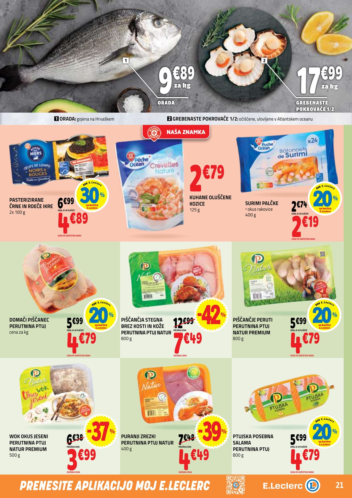 Stran 21. E.Leclerc kataloga - Akcijska Ponudba od 16.03.2026.