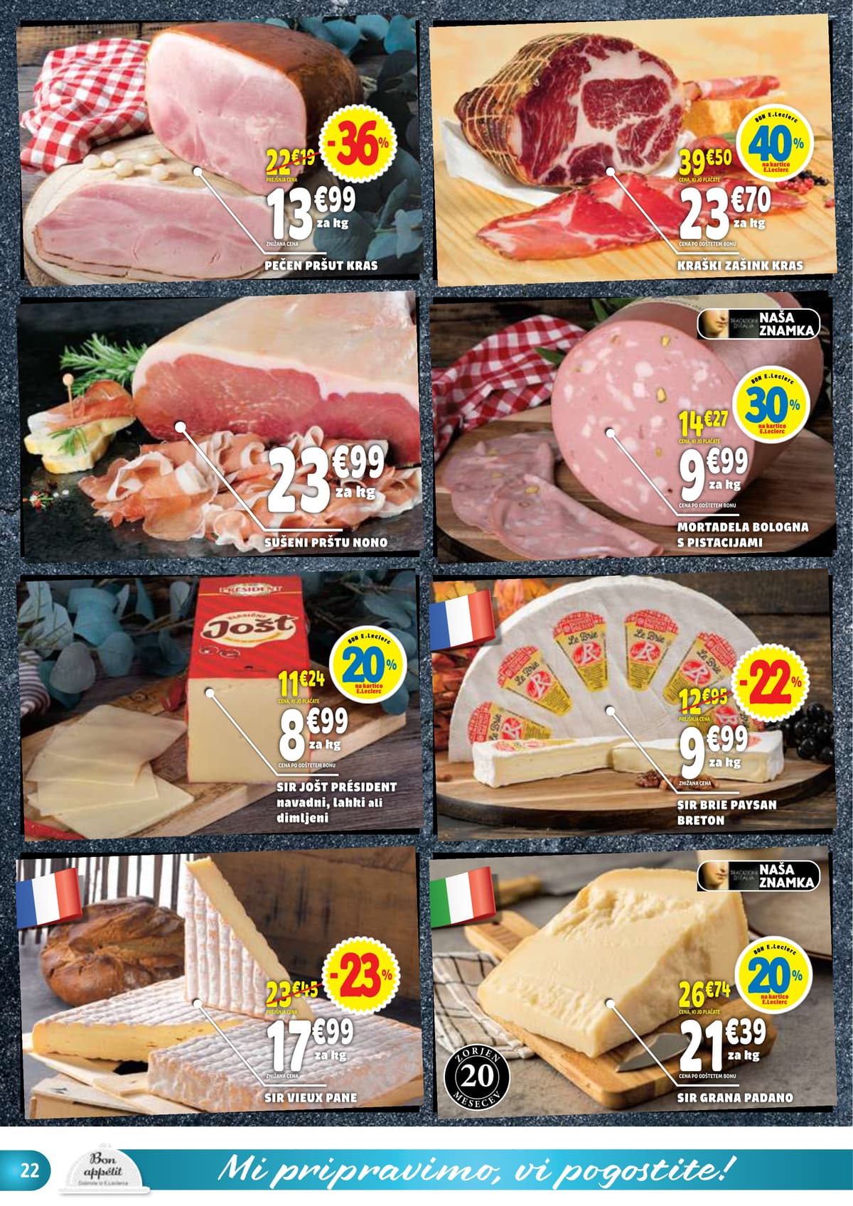 Stran 22. E.Leclerc kataloga - Akcijska Ponudba od 16.03.2026.