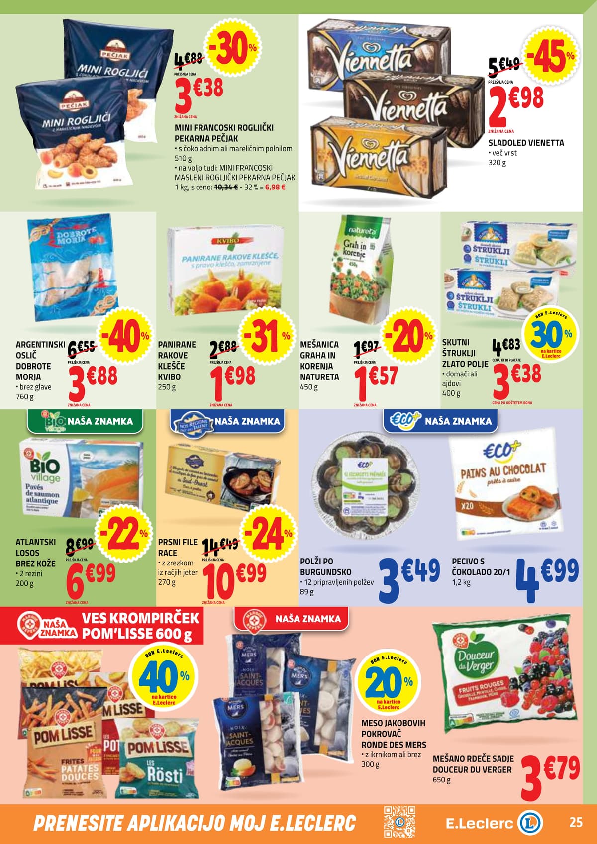 Stran 25. E.Leclerc kataloga - Akcijska Ponudba od 16.03.2026.