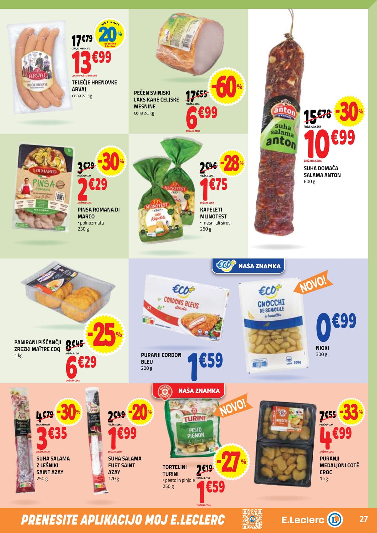 Stran 27. E.Leclerc kataloga - Akcijska Ponudba od 16.03.2026.