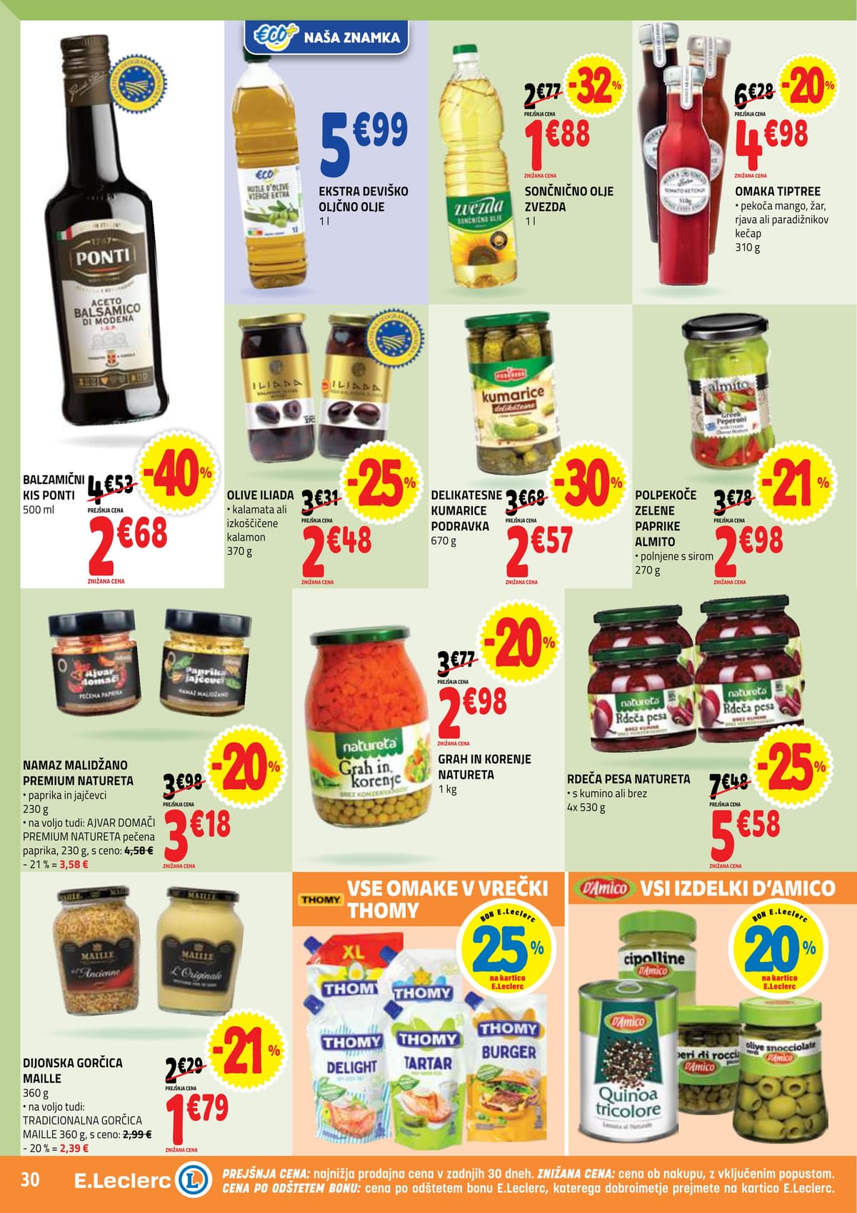 Stran 30. E.Leclerc kataloga - Akcijska Ponudba od 16.03.2026.