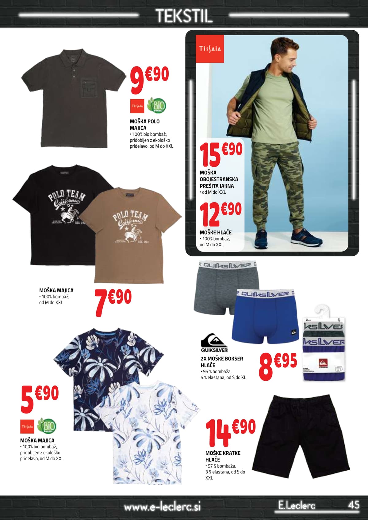 Stran 45. E.Leclerc kataloga - Akcijska Ponudba od 16.03.2026.