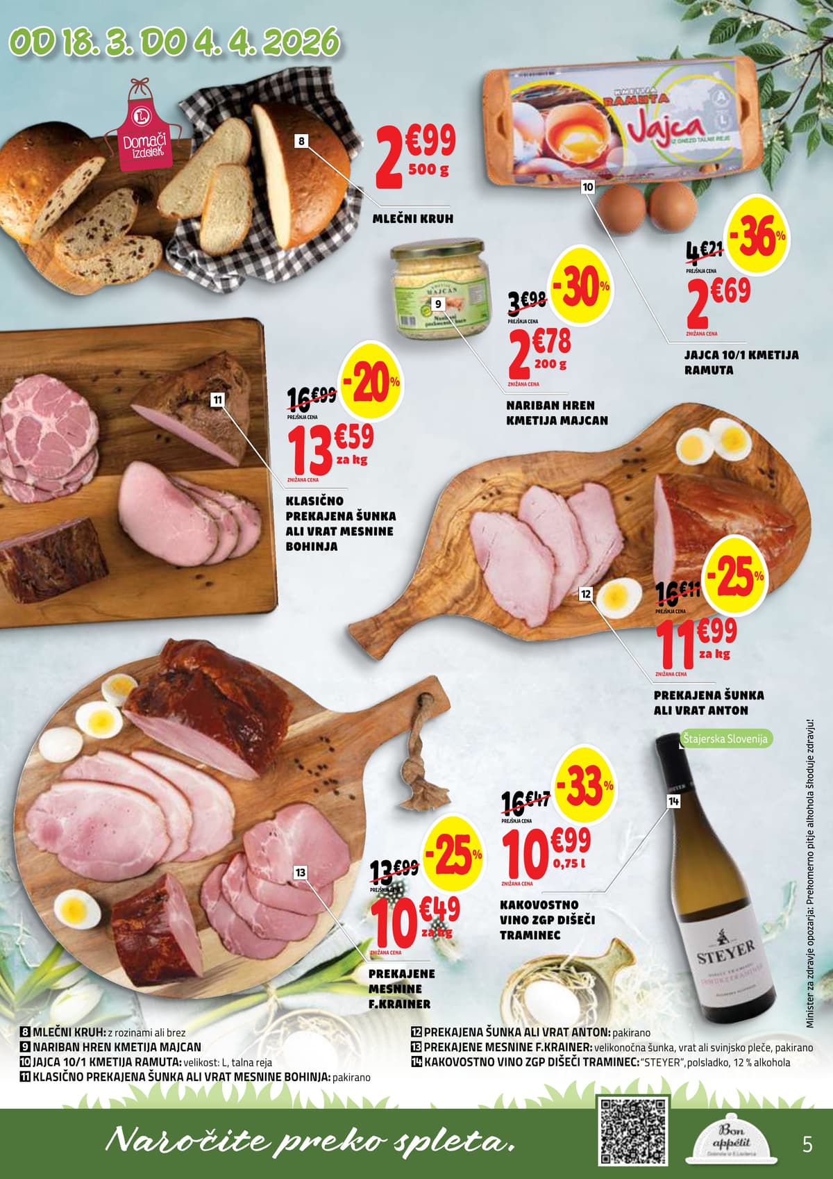 Stran 5. E.Leclerc kataloga - Akcijska Ponudba od 16.03.2026.