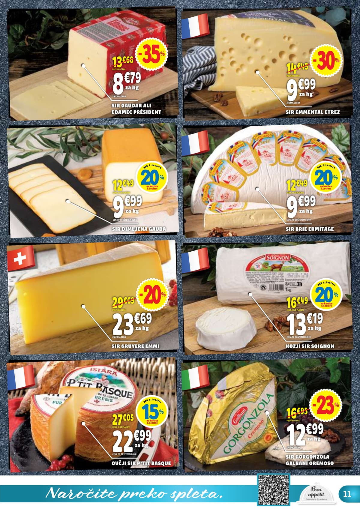 Stran 11. E.Leclerc kataloga - Akcijska Ponudba od 23.03.2026.