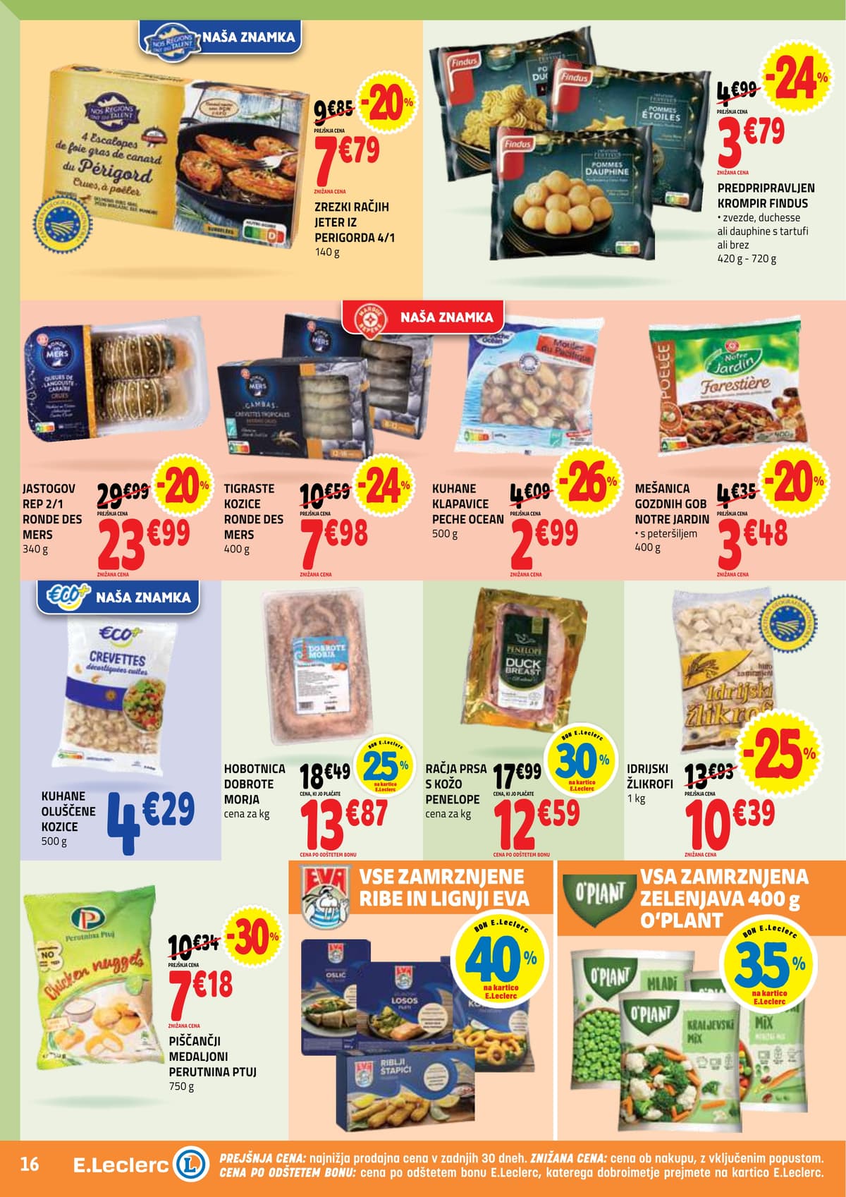 Stran 16. E.Leclerc kataloga - Akcijska Ponudba od 23.03.2026.