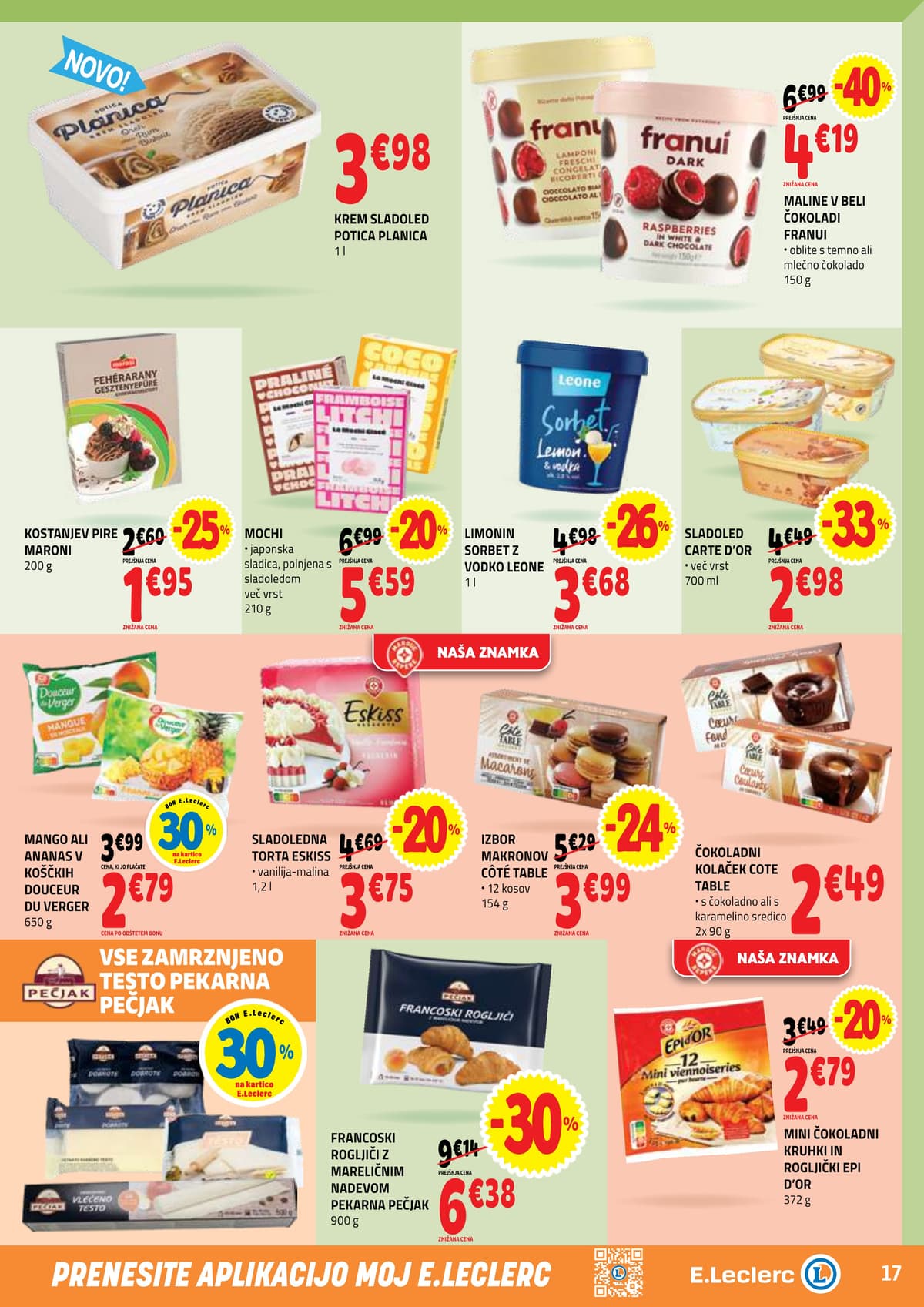 Stran 17. E.Leclerc kataloga - Akcijska Ponudba od 23.03.2026.