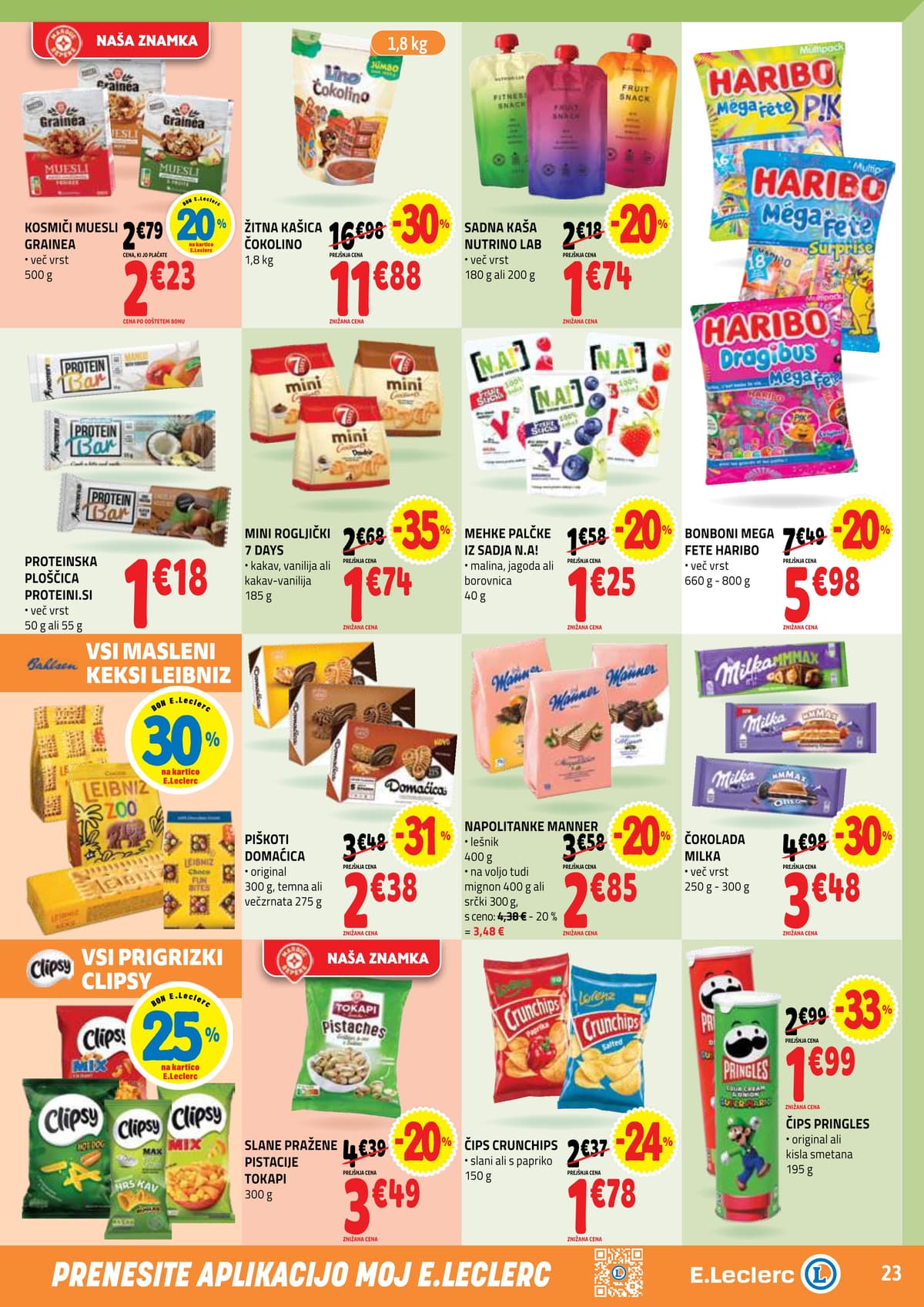Stran 23. E.Leclerc kataloga - Akcijska Ponudba